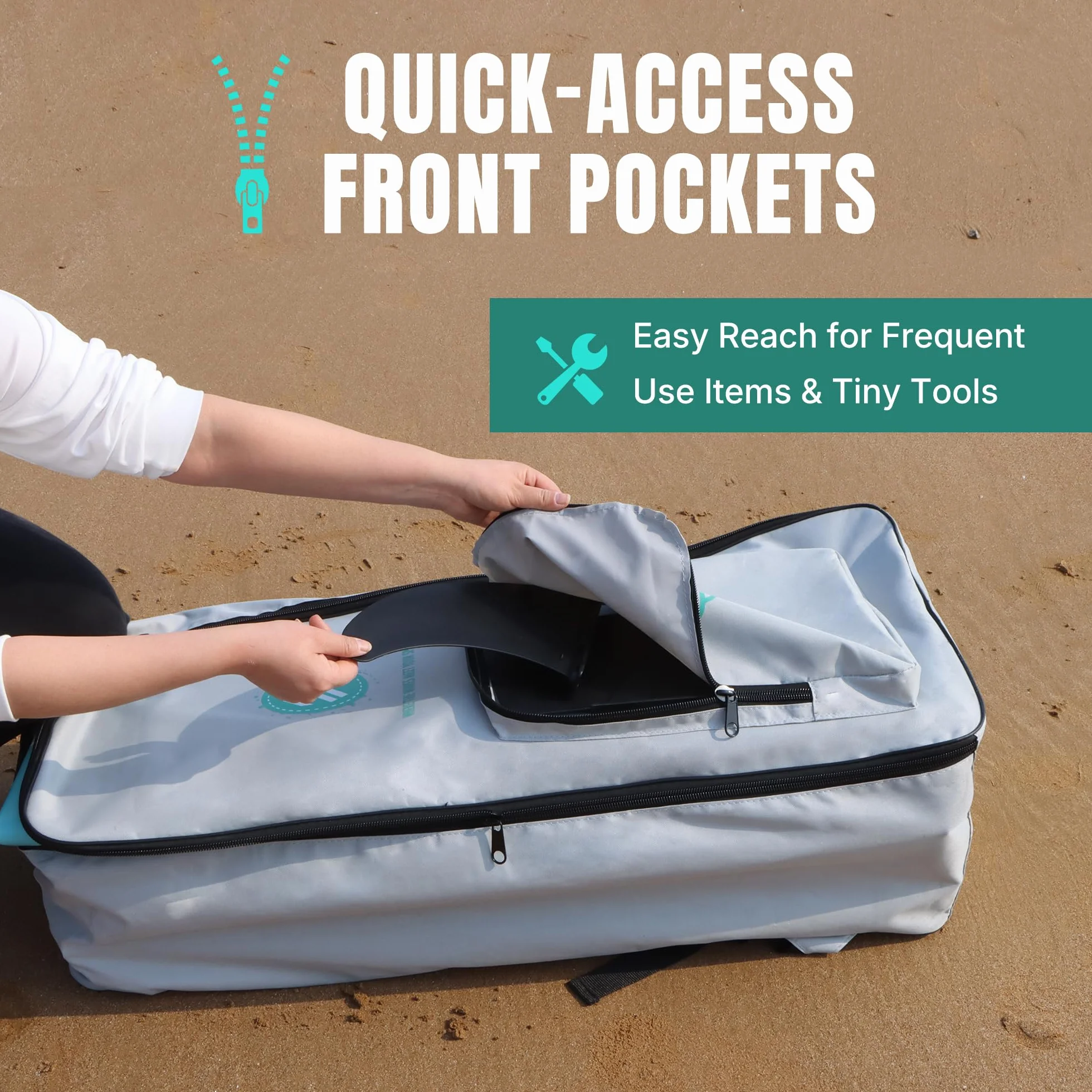 niphean Borsa da viaggio SUP per paddleboard, borsa da trasporto all'aperto