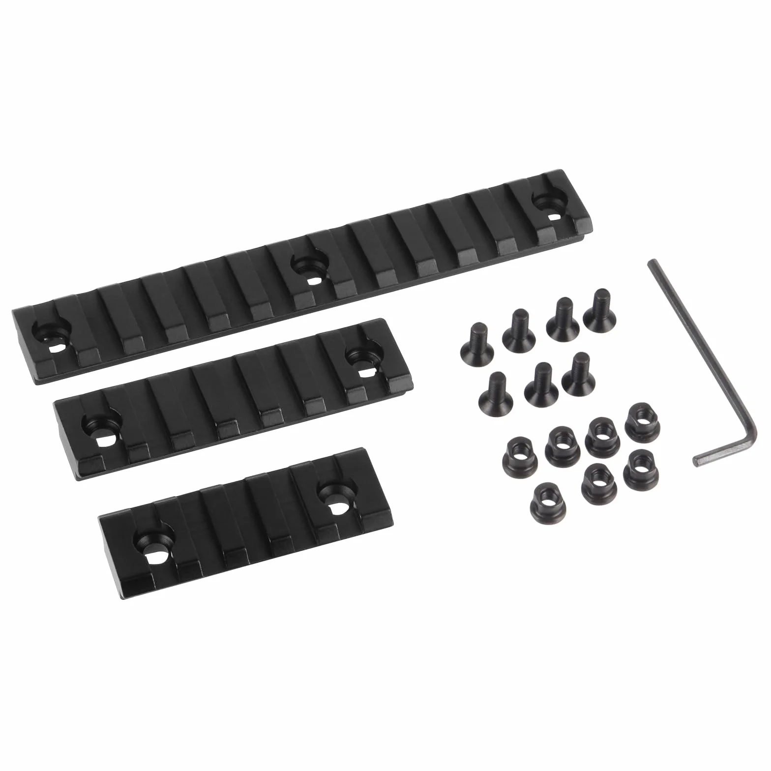 Keymod Rail Picatinny 5 Slot 7 Slot 13 Slot Alluminio Leggero Accessori Caccia