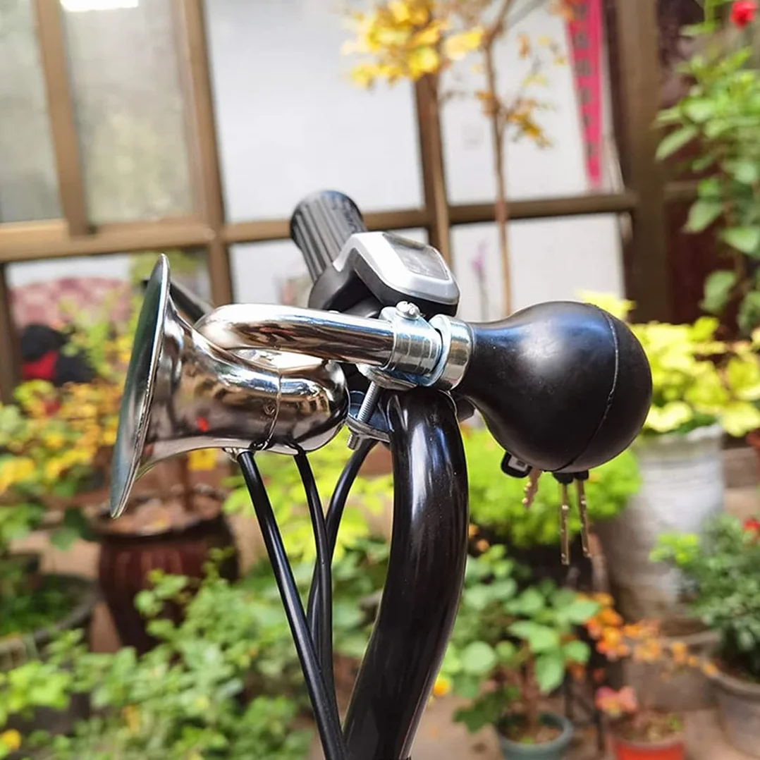 Clacson per bicicletta Forte Suono durevole Clip regolabile Facile installazione