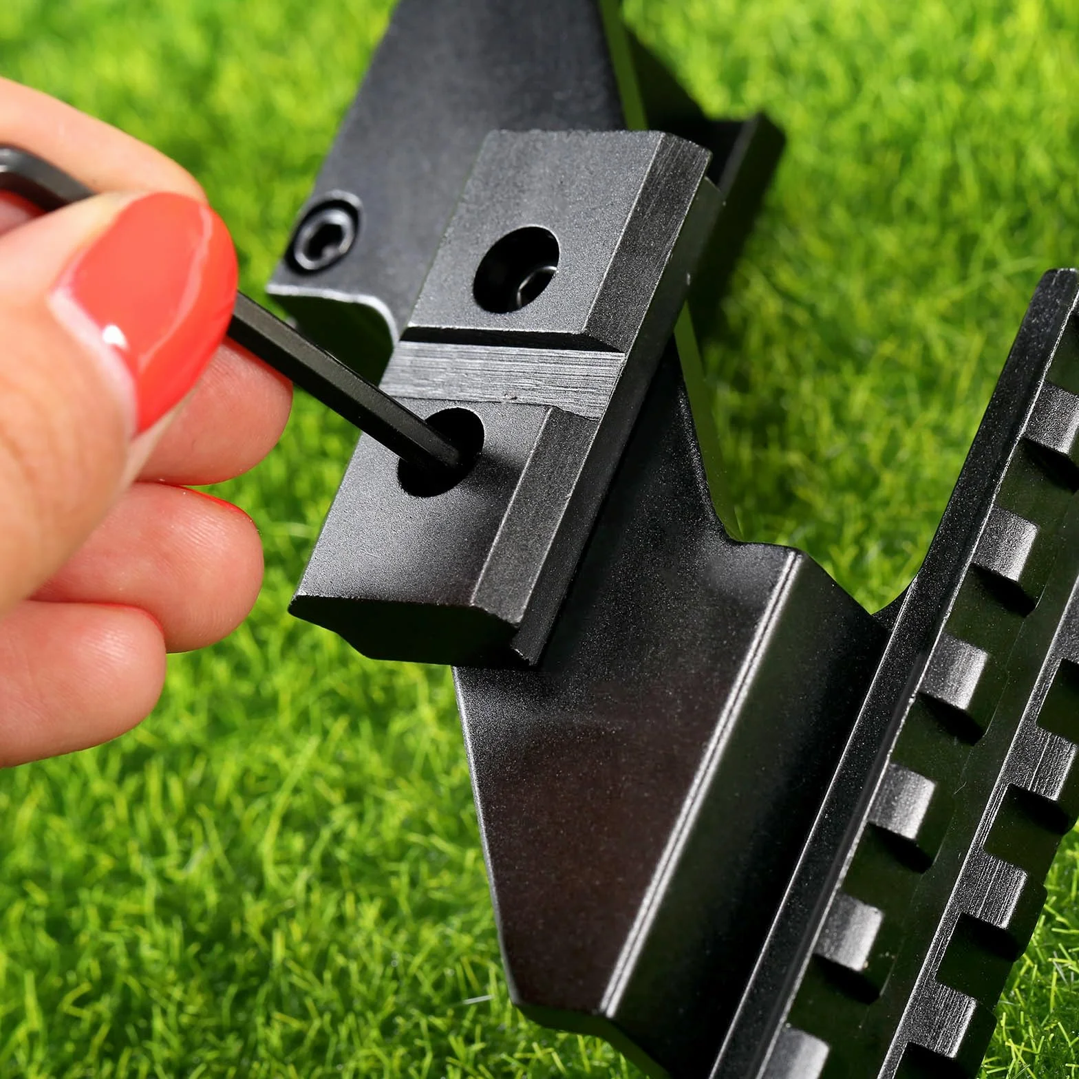 Dophee Supporto per Guida Laterale Picatinny per Pistola