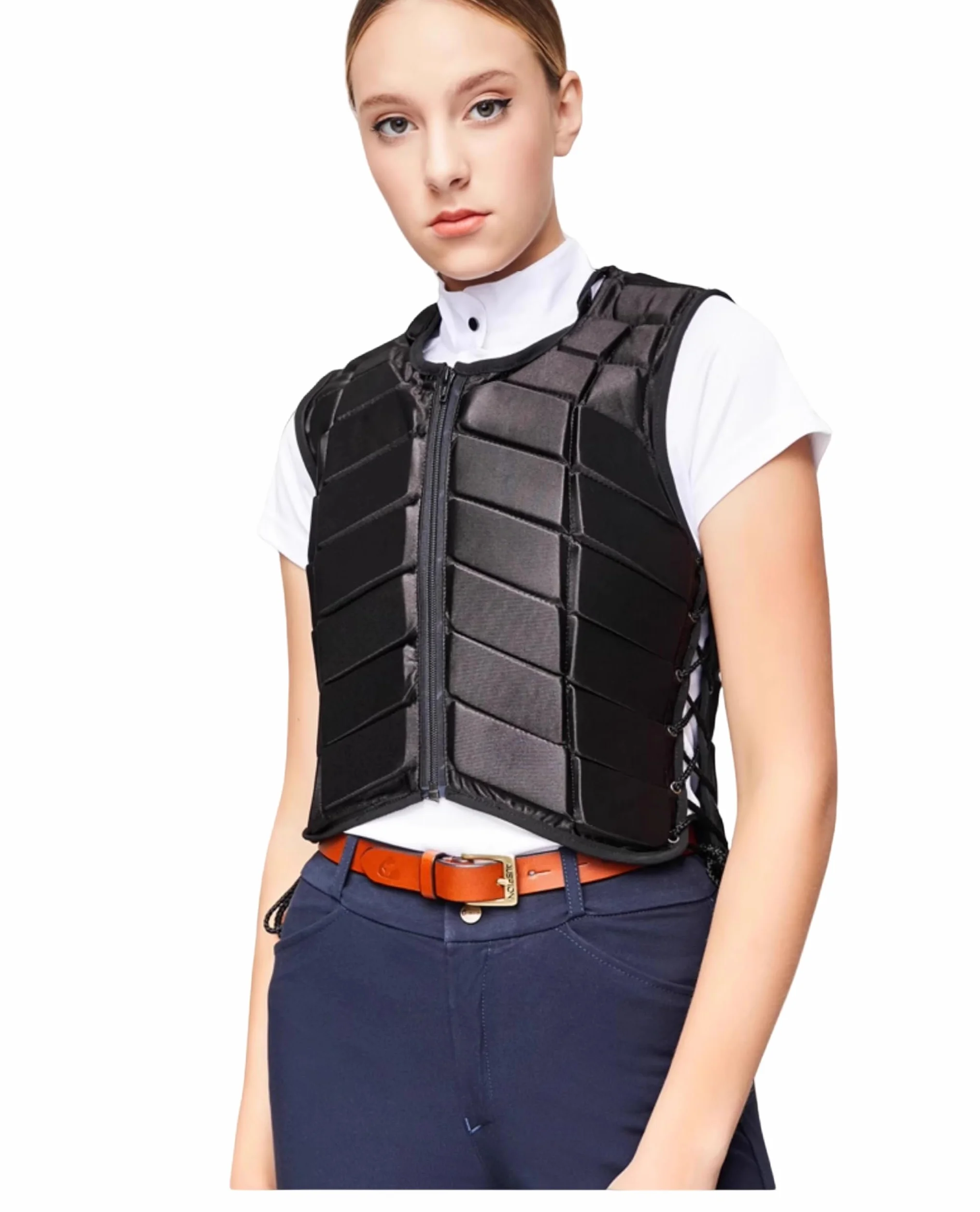 TentHome Gilet da equitazione professionale in EVA imbottito gilet di sicurezza gilet di protezione per sport equestri per bambini e adulti