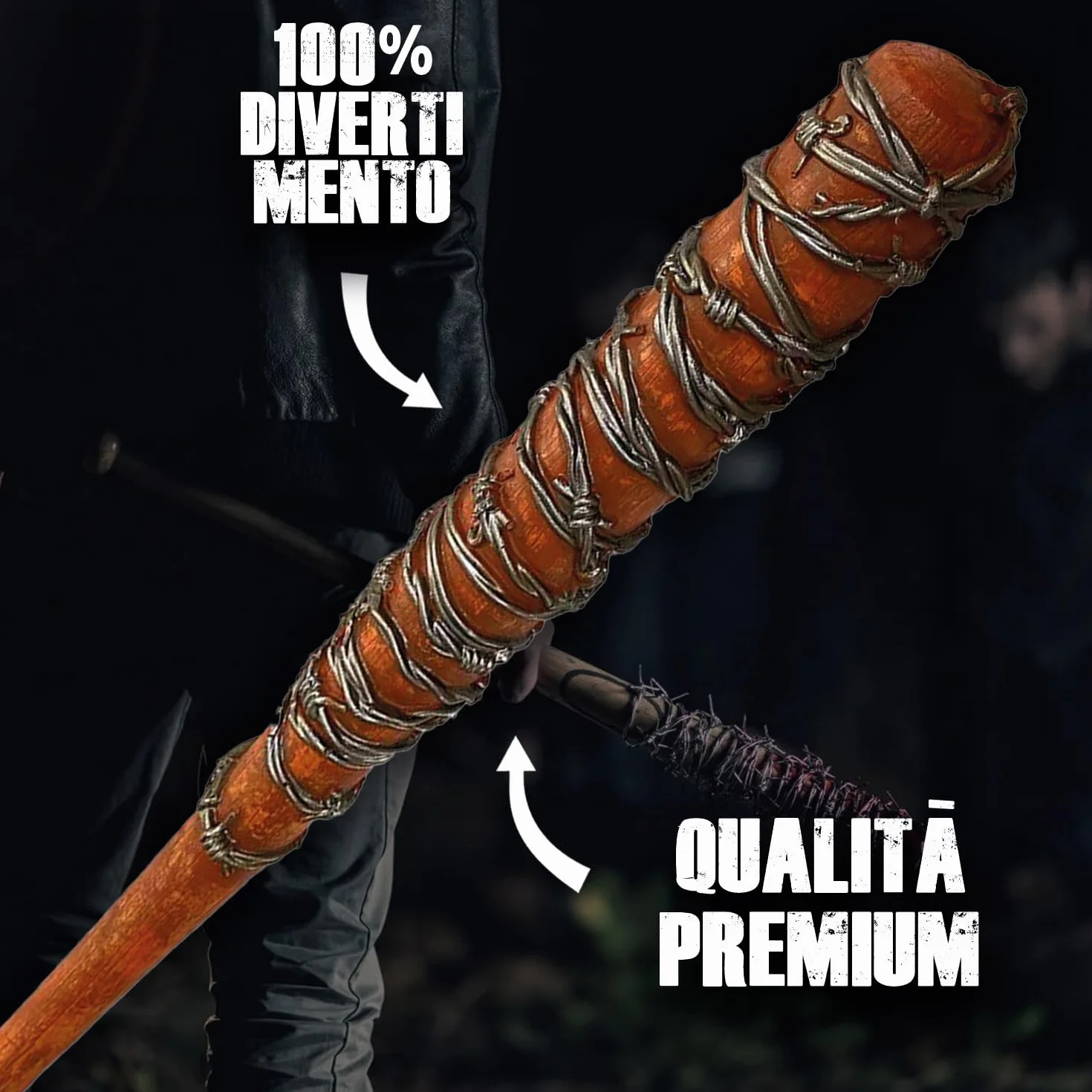 Original Cup Lucille Mazza da Baseball The Walking Dead Negan Serie Polistirolo Accessorio Horror Halloween