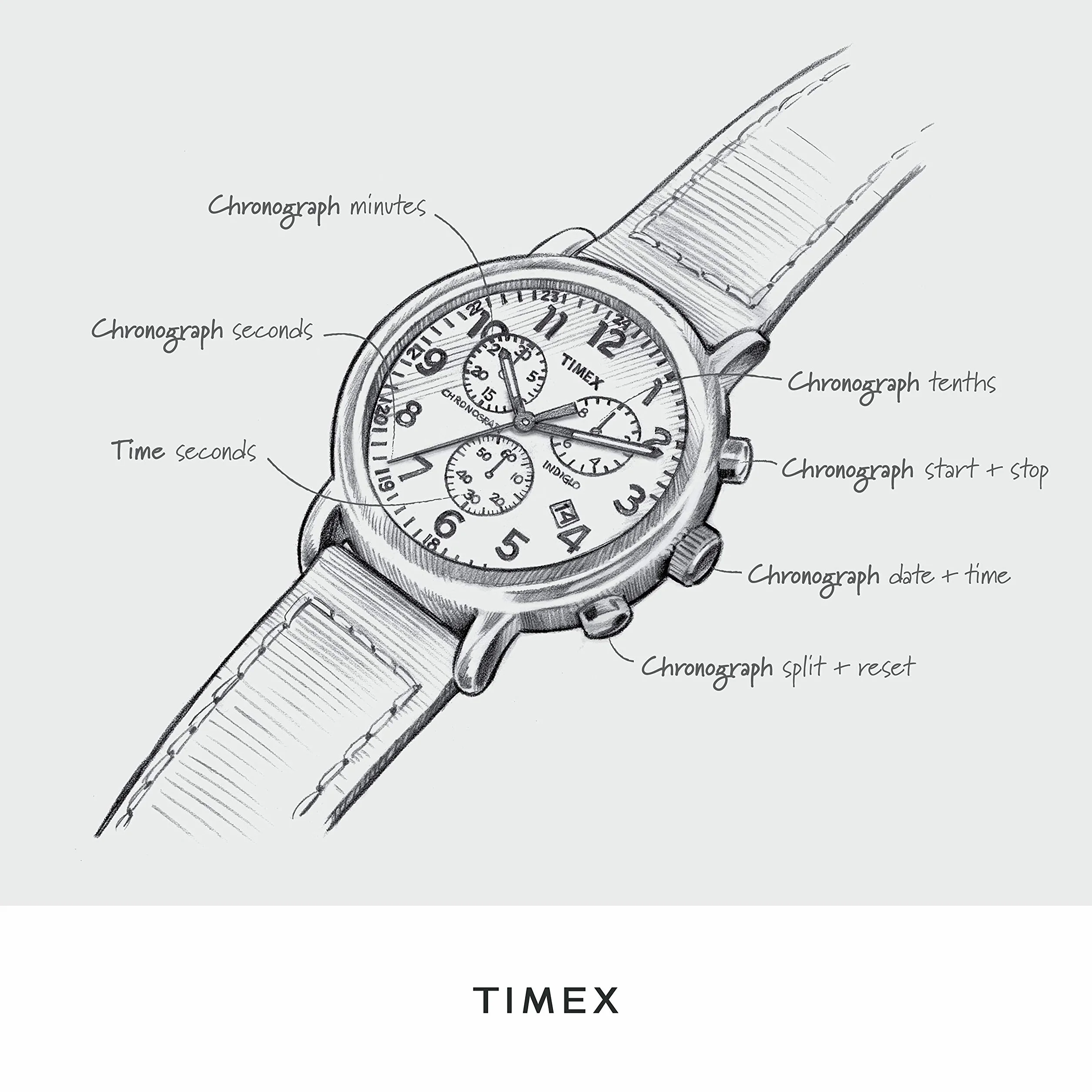 NFL Weekender Chrono 40mm Cinturino in pelle al quarzo da uomo