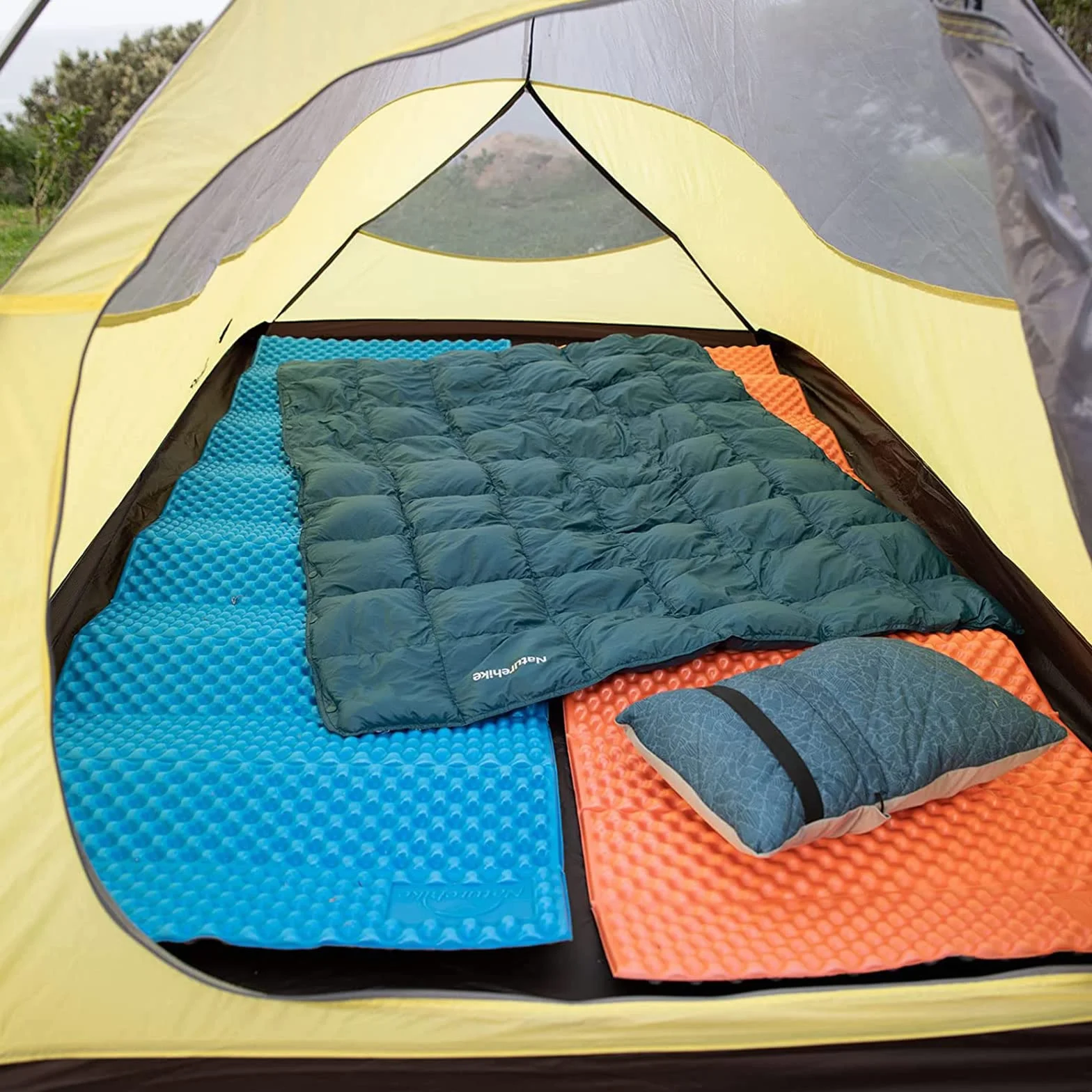 Naturehike Cloud-up 2 Persona Tenda Campeggio Doppio Strato 3-4 Stagioni