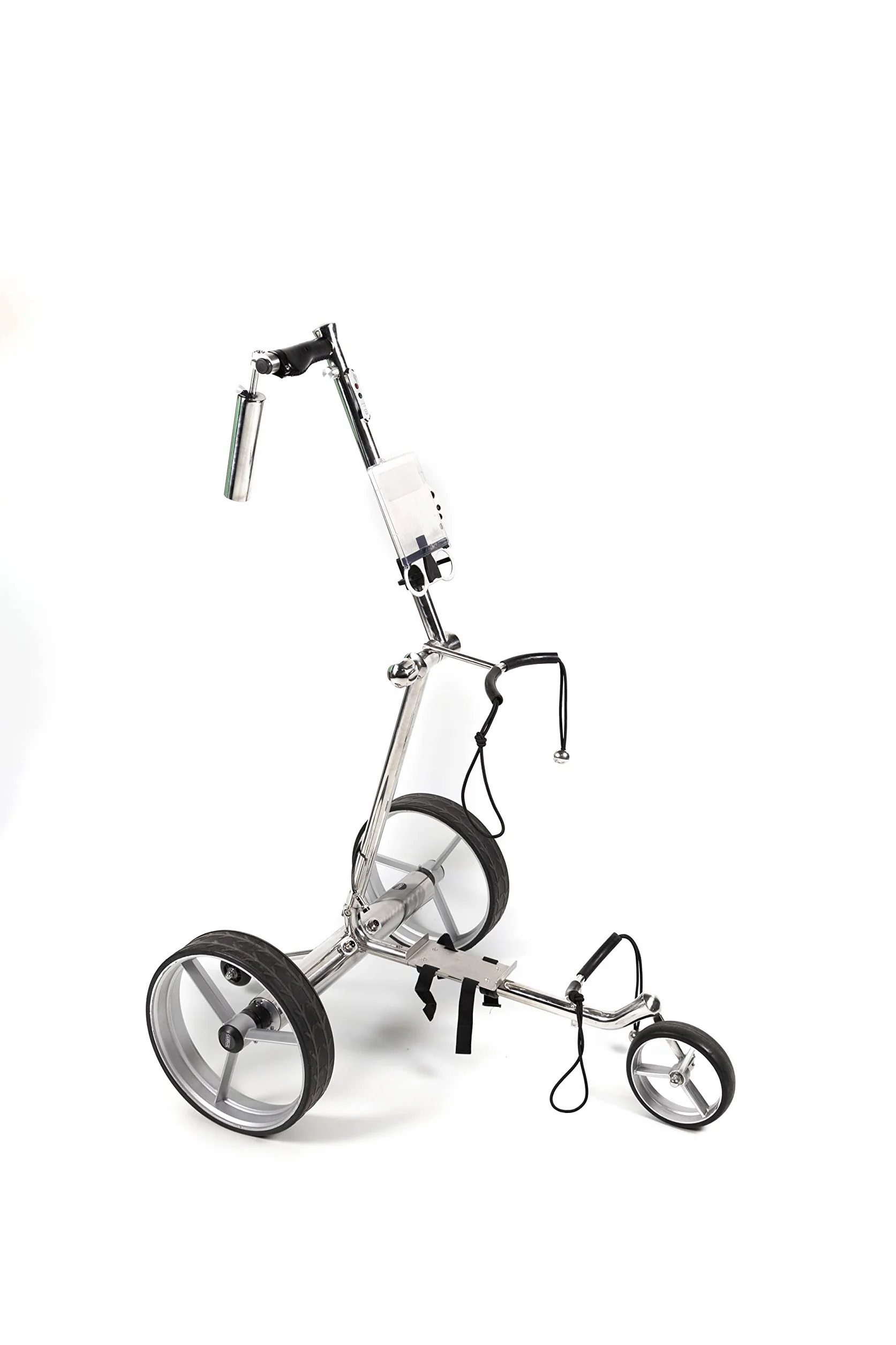 Carrello da Golf Elettrico in Acciaio Inox con Telecomando GT-FR 12 Accessori