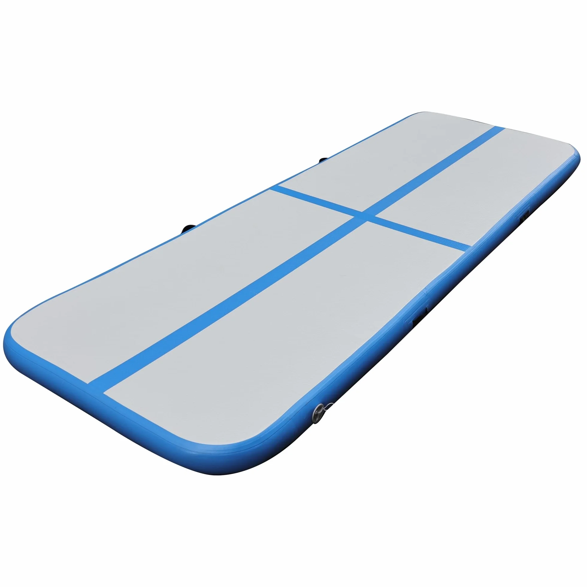Air Track 300 x 100 x 10 cm, blu/grigio con pompa elettrica