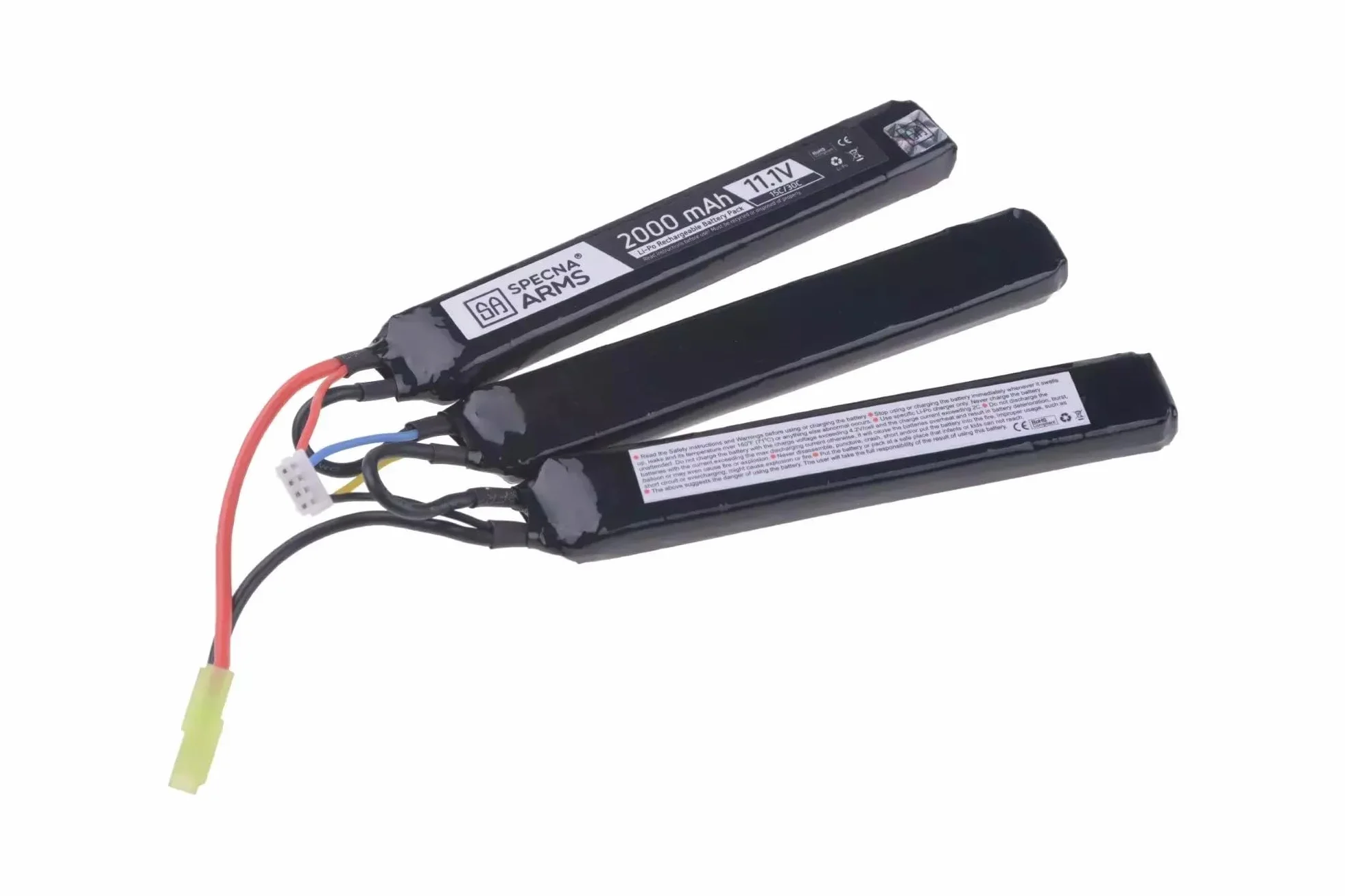 Bateria LiPo 11,1 V 2000 mAh 15/30C 3 moduły