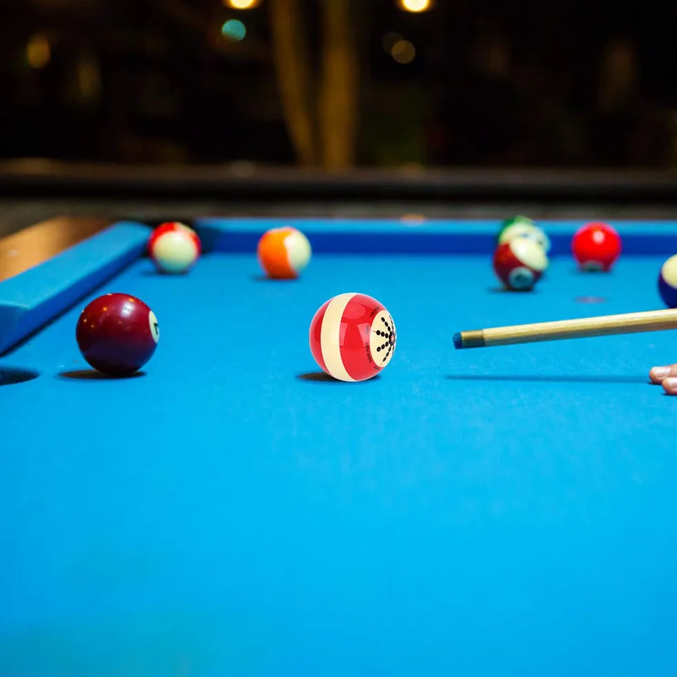 Palla da Biliardo Portatile Accessorio Allenamento Bilia Battente America Pool Eight Ball Principianti