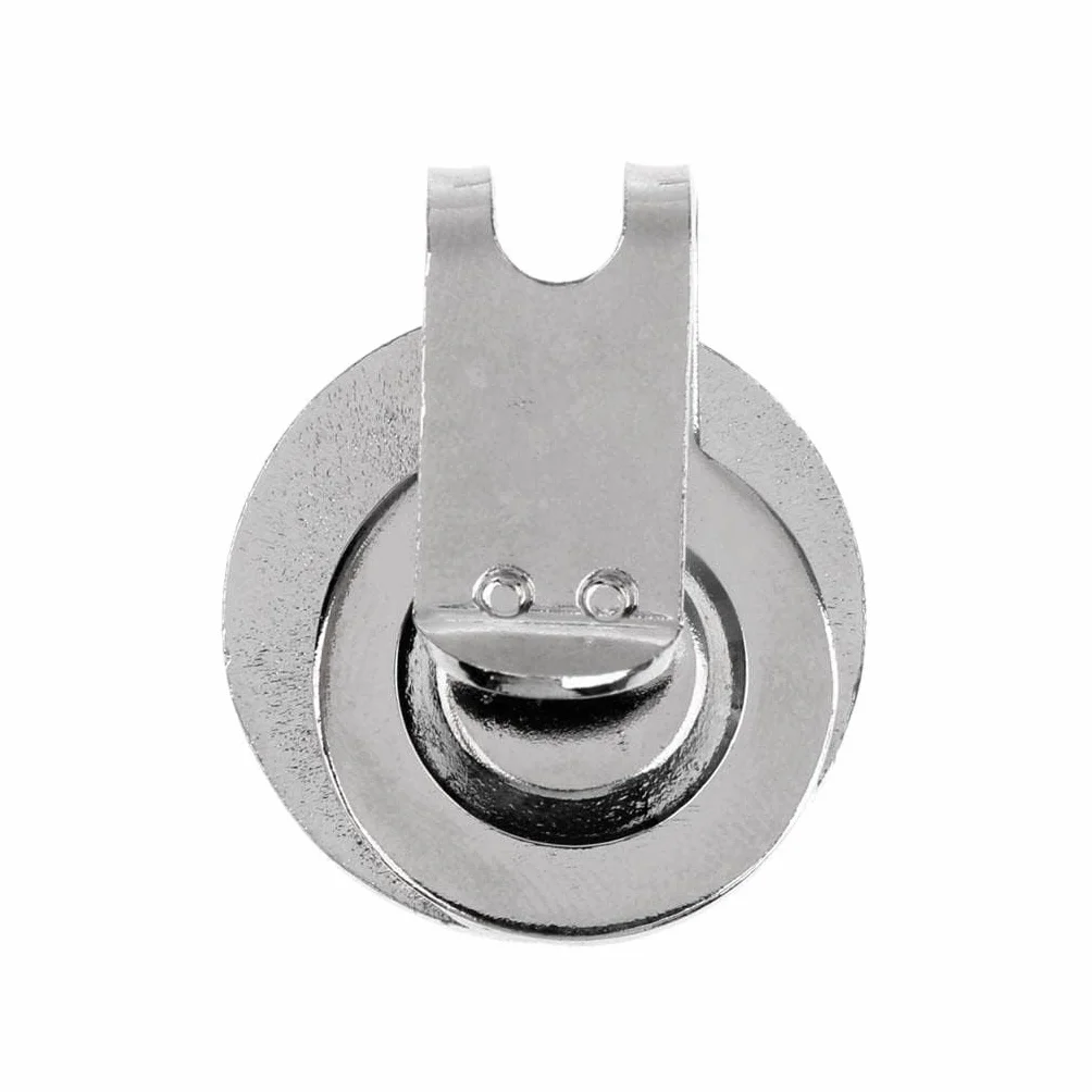 Zalati Clip per Cappello Magnetico Rimovibile per Pallina da Golf Accessori Faccina Sorridente