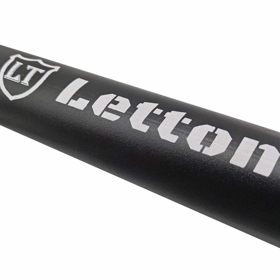Letton Pompa da Pavimento Portatile per Bici, 8 Bar / 120 psi, valvole Presta e Schrader, ago a Sfera