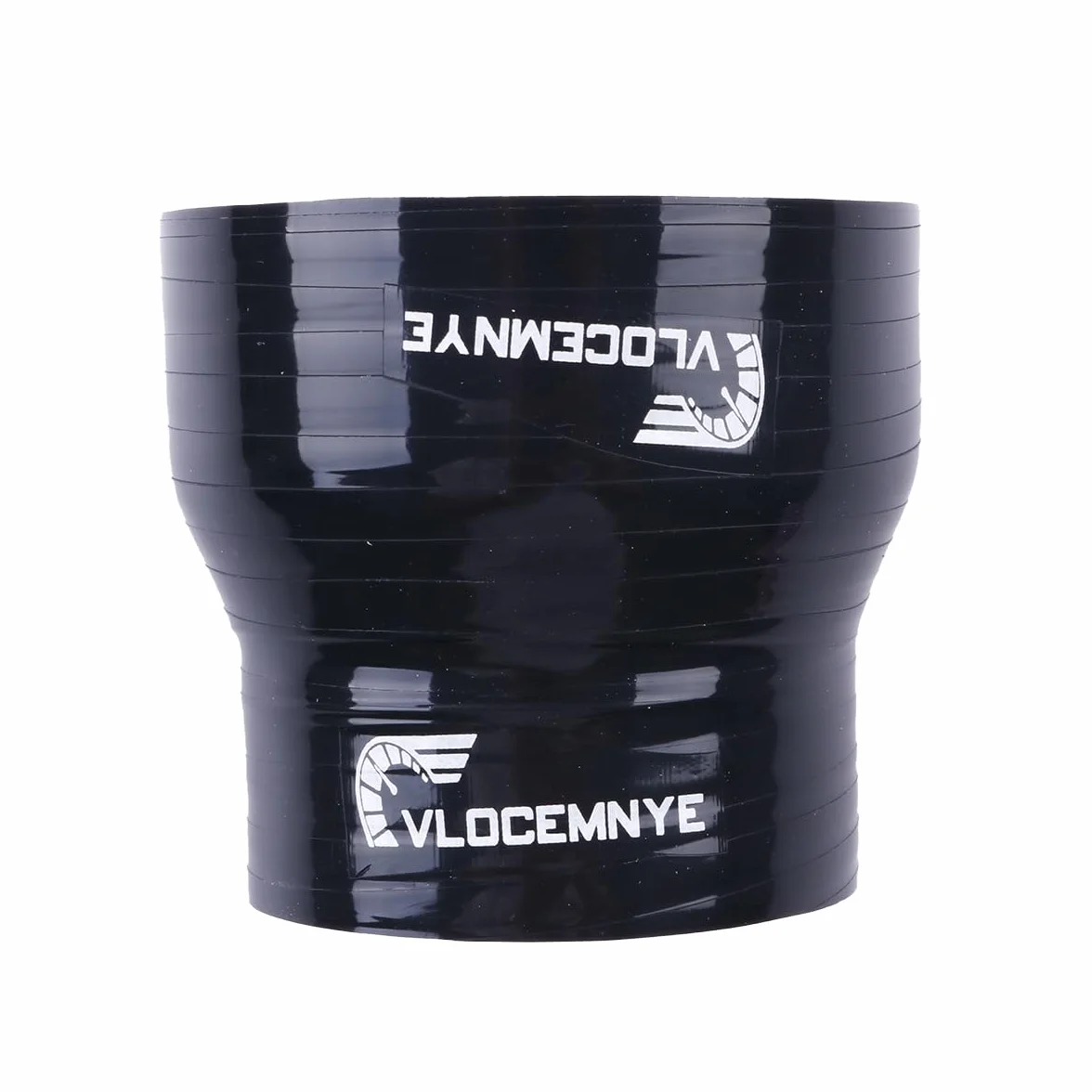 Tubo in silicone con raccordo dritto, diametro interno 51 mm - 76 mm, lunghezza 76 mm, accoppiatore per tubazioni industriali idrauliche a 4 strati rinforzato, per turbo/intercooler