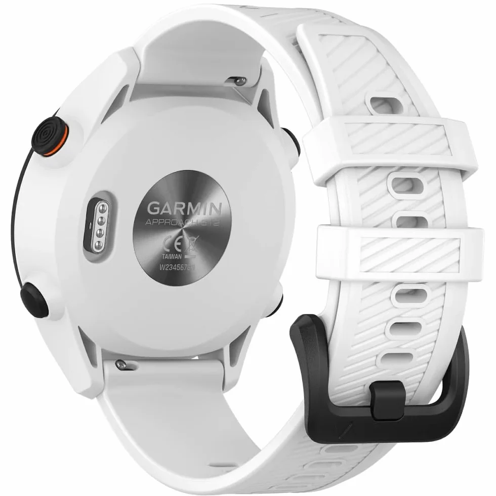 Garmin Approach S12 Orologio GPS Golf 42.000+ Campi Autonomia 10 Settimane Bianco