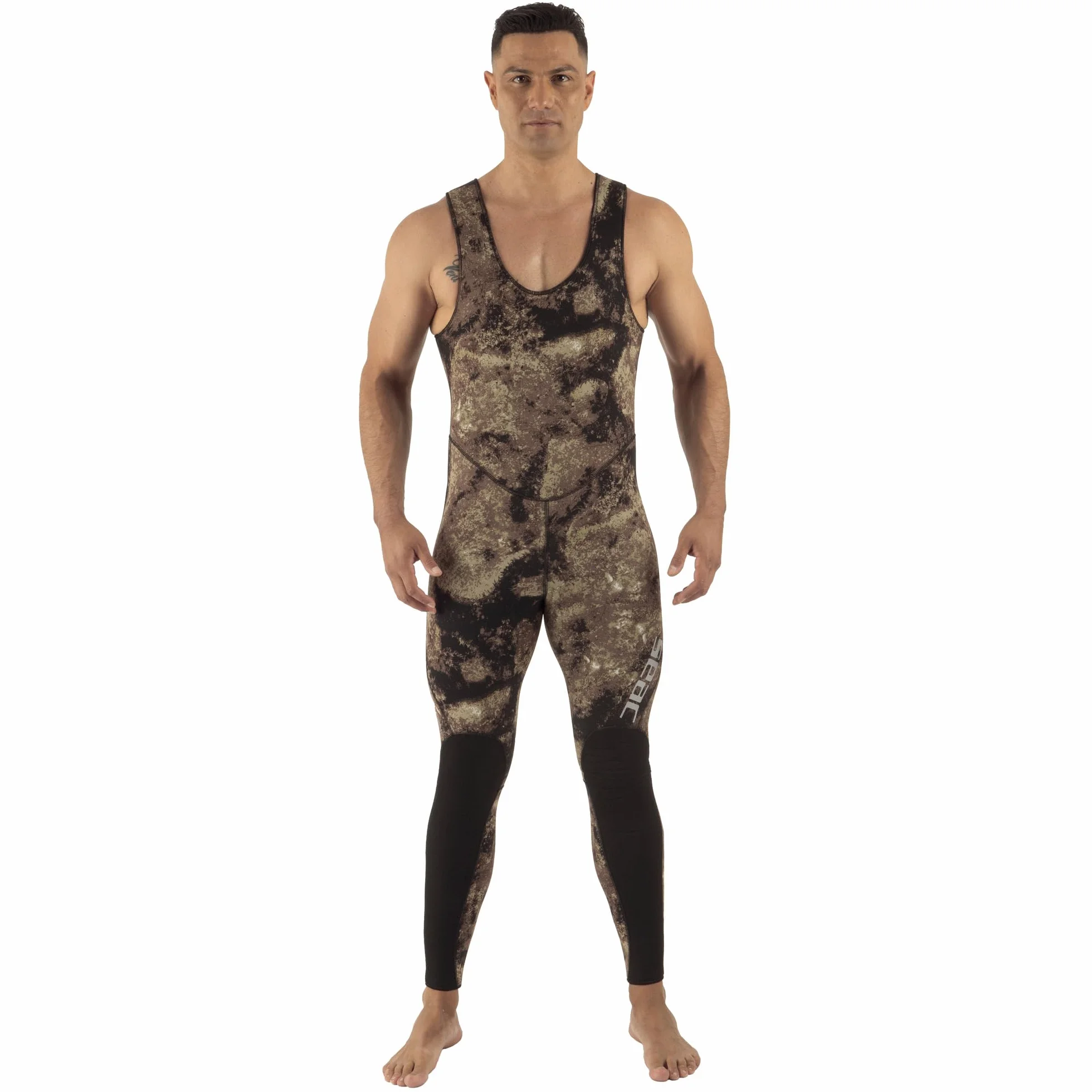 Muta in Neoprene Seac Royal 3.5mm per Apnea e Pesca Subacquea, Salopette e Giacca con Cappuccio
