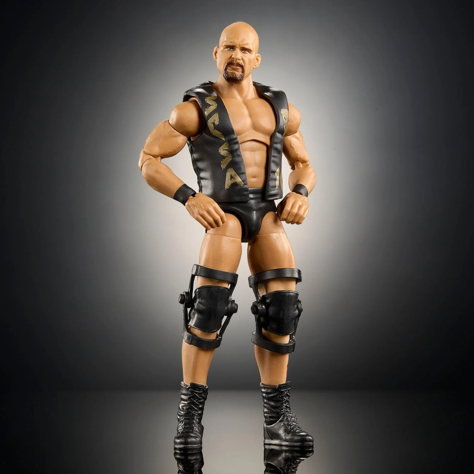 WWE Stone Cold Steve Austin Elite Greatest Hits 8 Action Figure