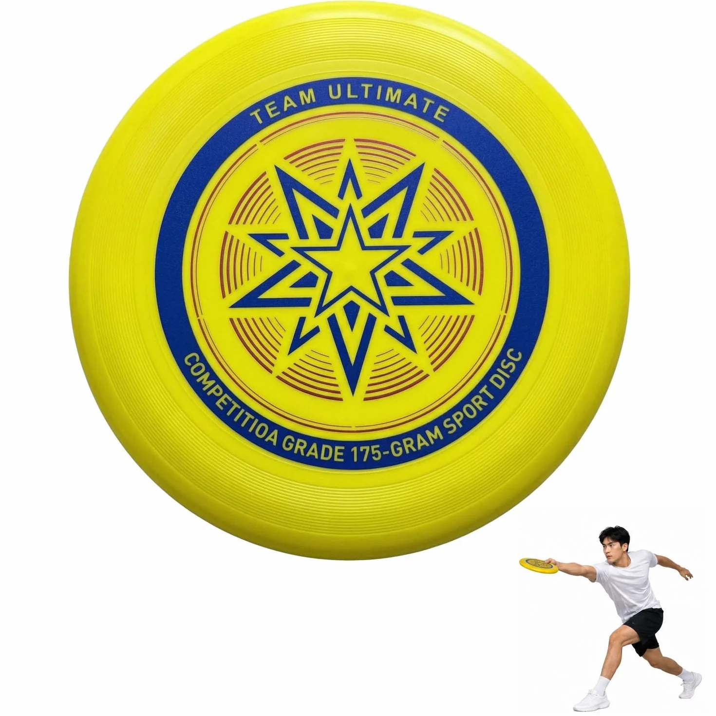 Frisbee 175g Professional Disc Ultimate Competition Funsport