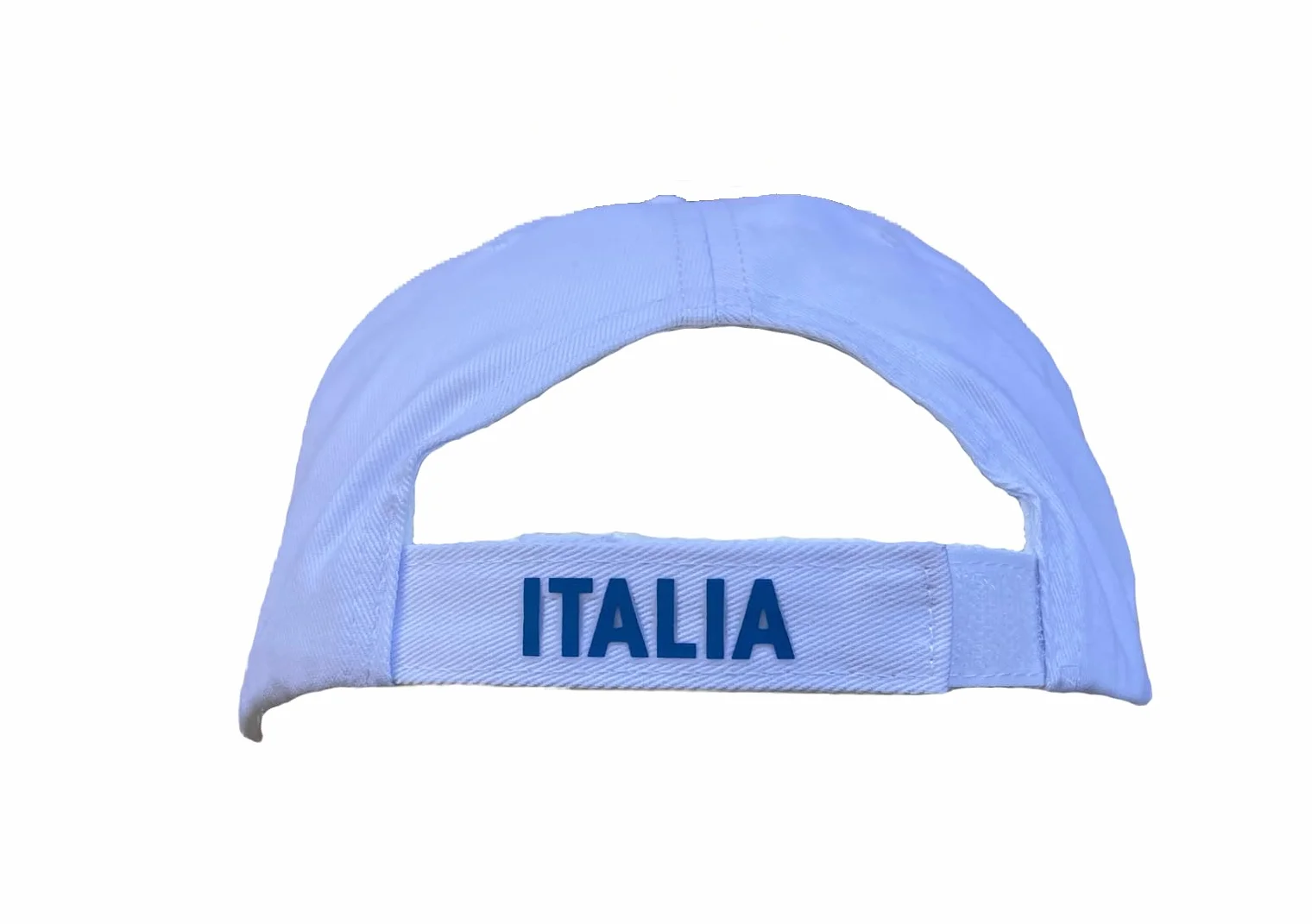 Cappello Italia Ufficiale Nazionale Calcio Berretto Tifoso Azzurri Bianco