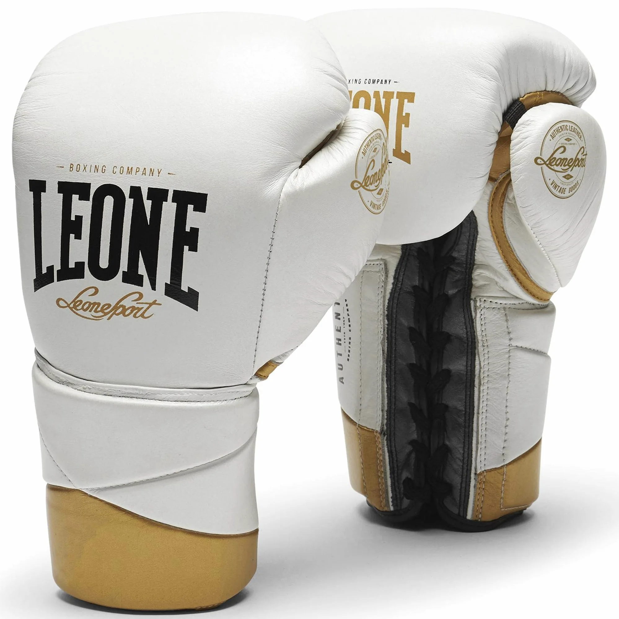 LEONE 1947 GUANTONI Boxe Authentic GN106L Bianco (10oz)