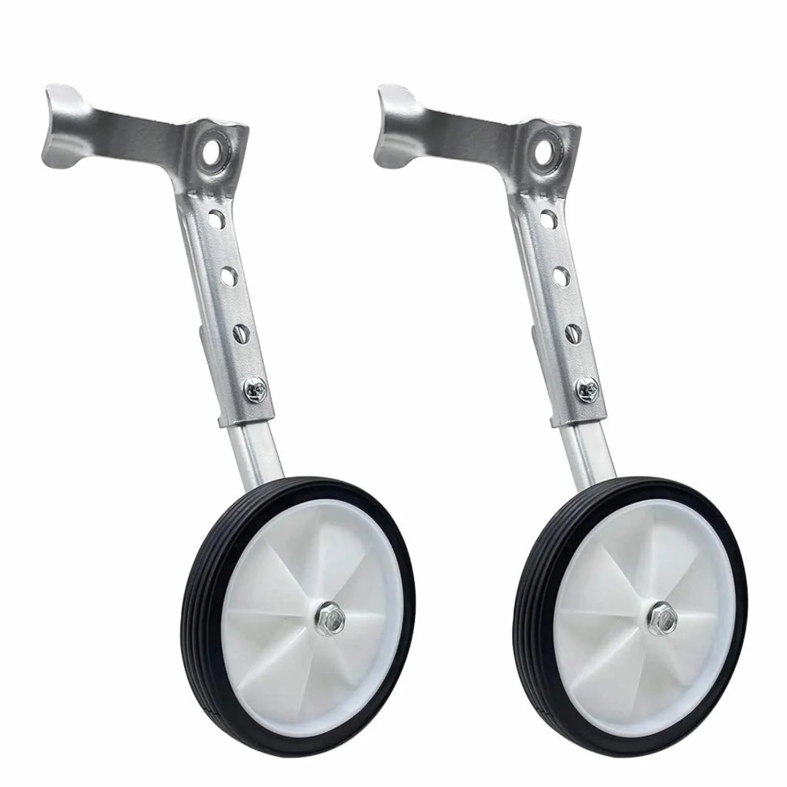 COPPIA ROTELLE UNIVERSALI BICI BAMBINO BAMBINA 16" 24" BICICLETTA STABILIZZATORI LATERALI