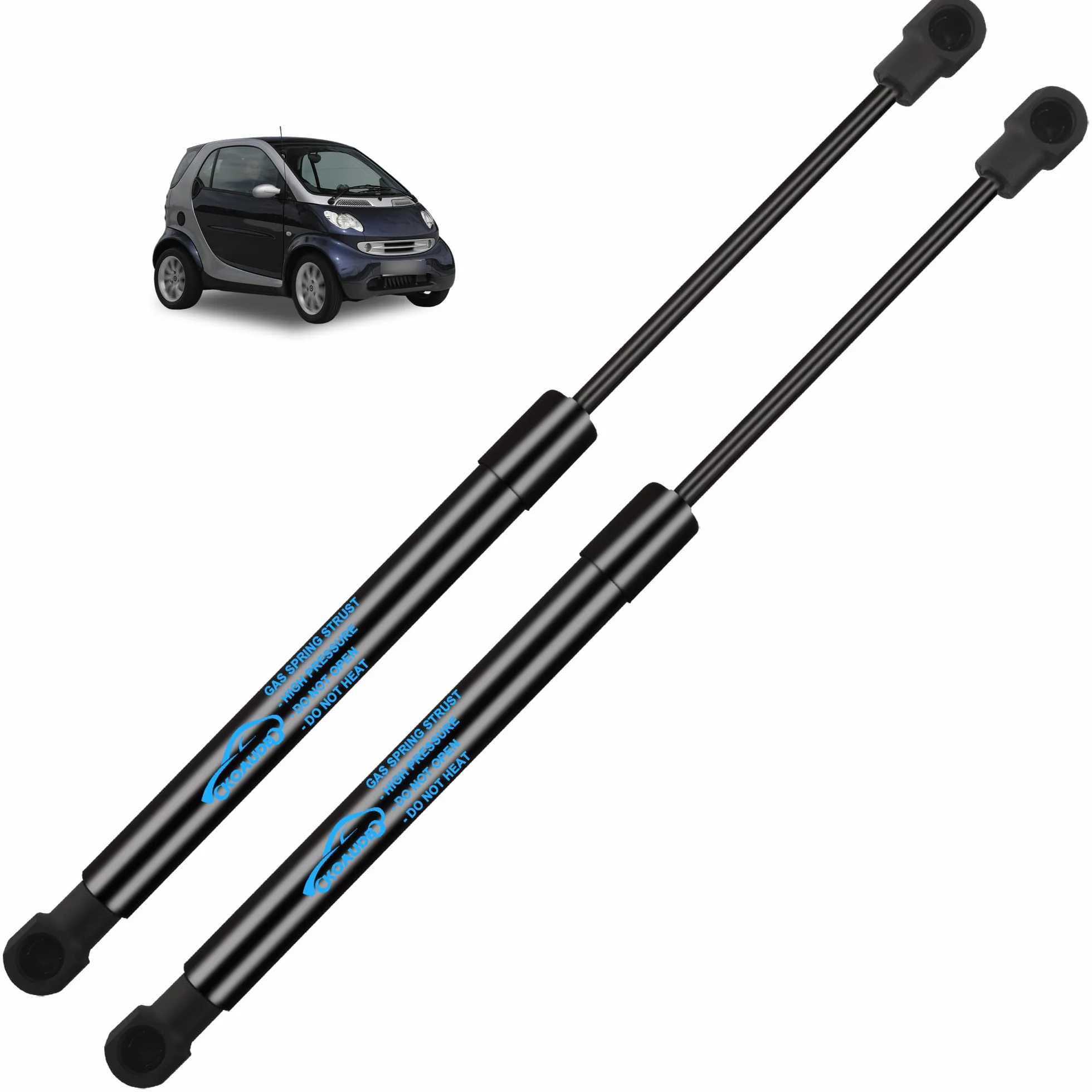 2x Aggiornata Molle a Gas Ammortizzatori Posteriori per Smart City Coupe Fortwo 1998-2007 PAIR Posteriore Pistoni per Portellone Sostituire #430719063300, 0409100013, 10927732, 0000618V007