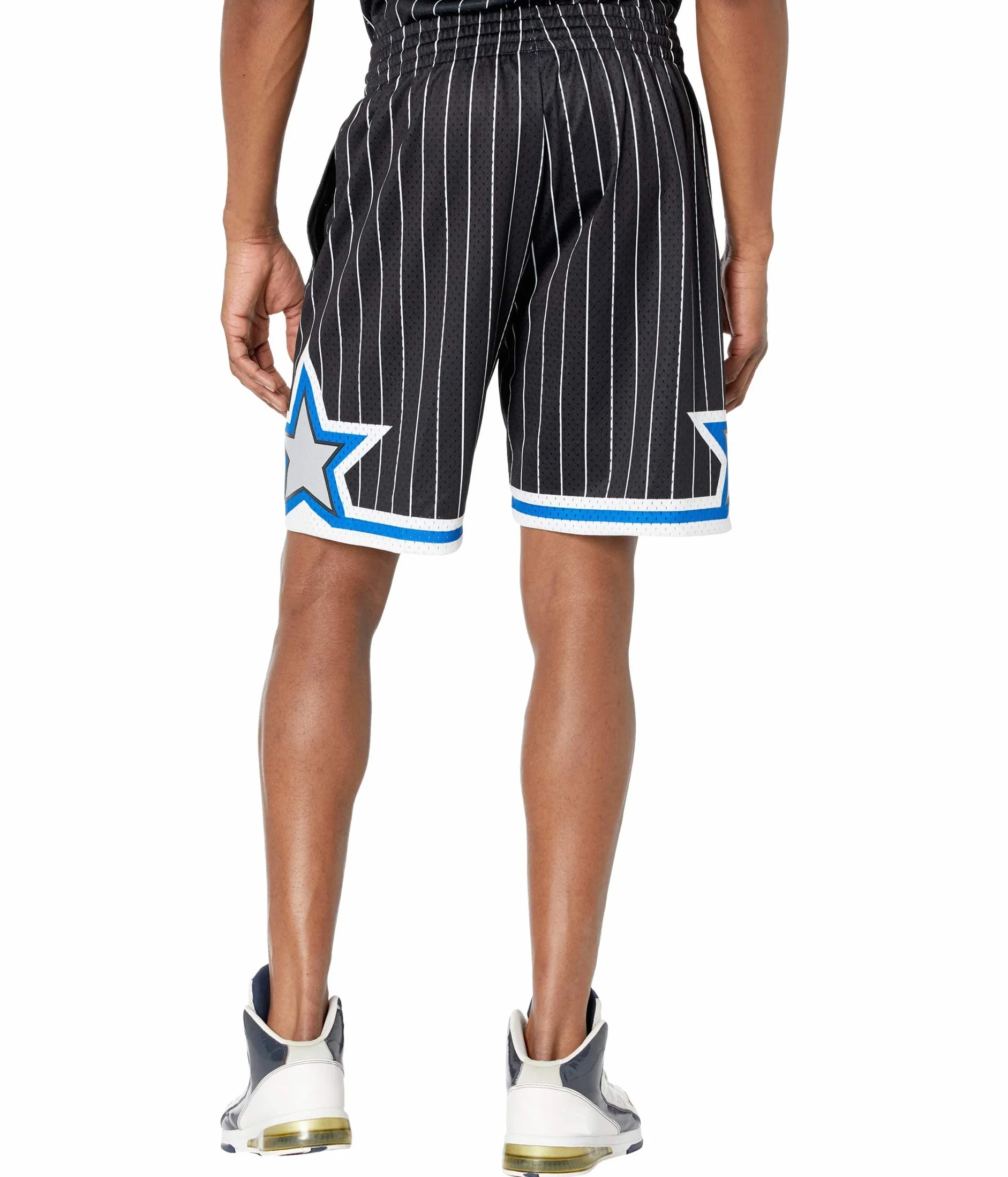 Mitchell & Ness Swingman Pantaloncini 2.0 O. Magic Nero