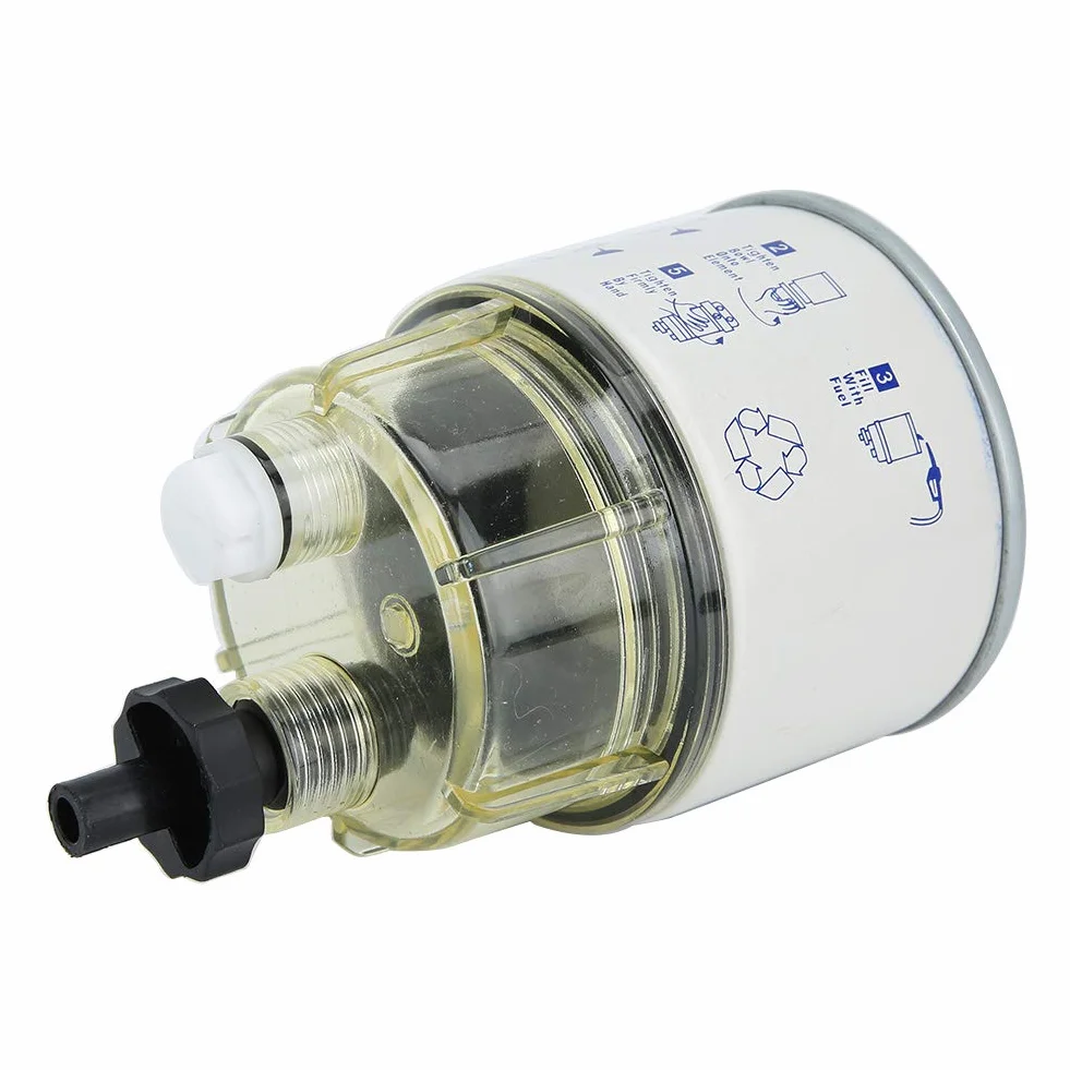 R12T Filtro separatore acqua carburante universale per barche