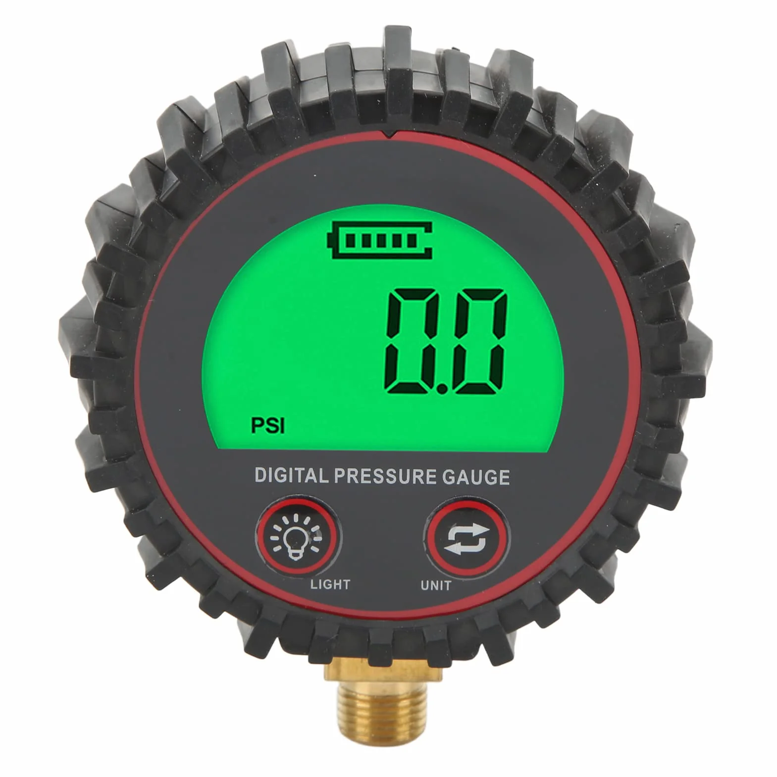 Manometro Digitale per Pneumatici, 3-255PSI Manometro Pressione Pneumatici, Filettatura M11x1 Pressione Aria per Auto Camion Motociclette Sentieri SUV
