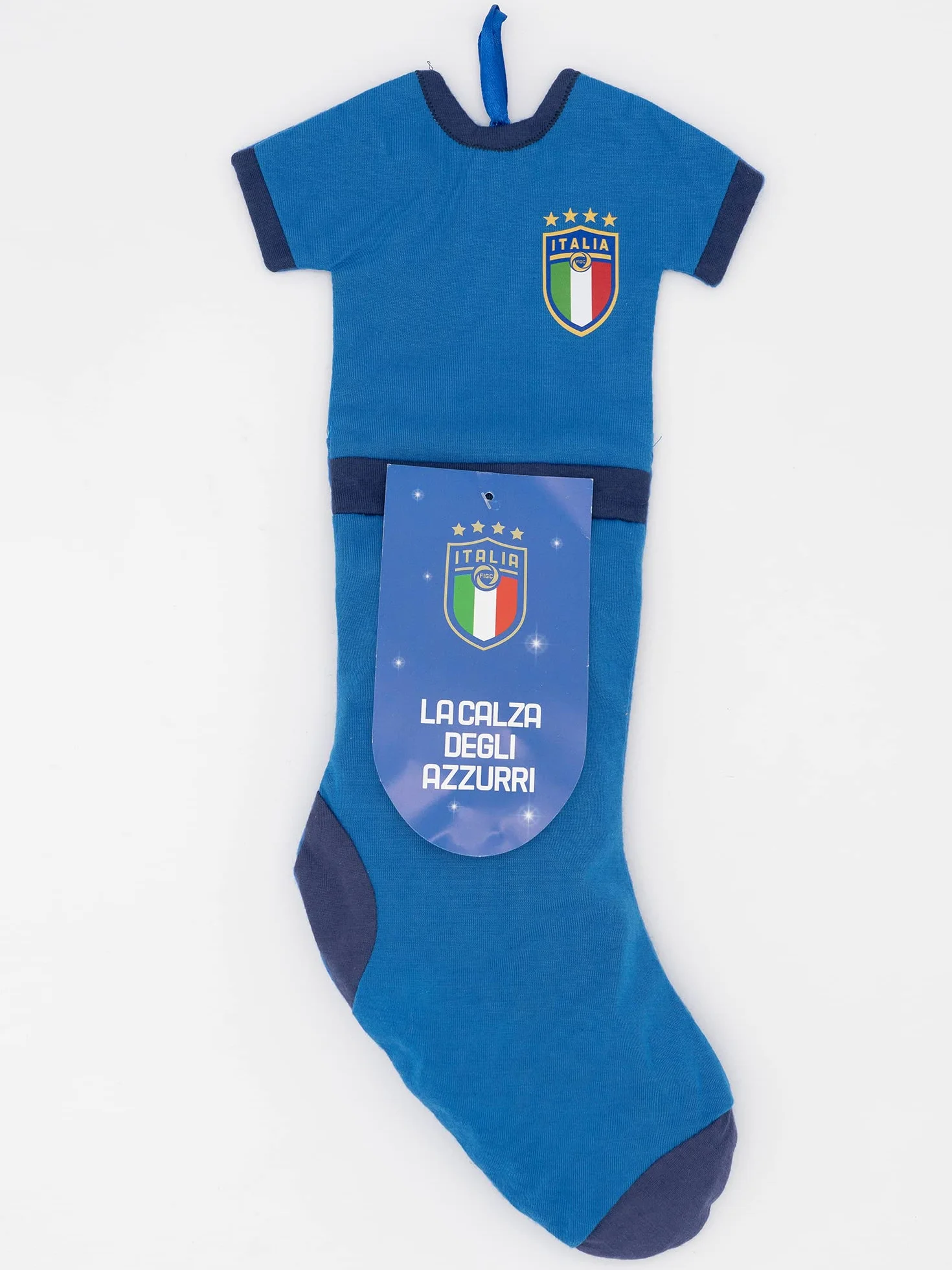 Calza Natale FIGC Nazionale Italiana di Calcio 2022/23 Befana dolci prelibatezze