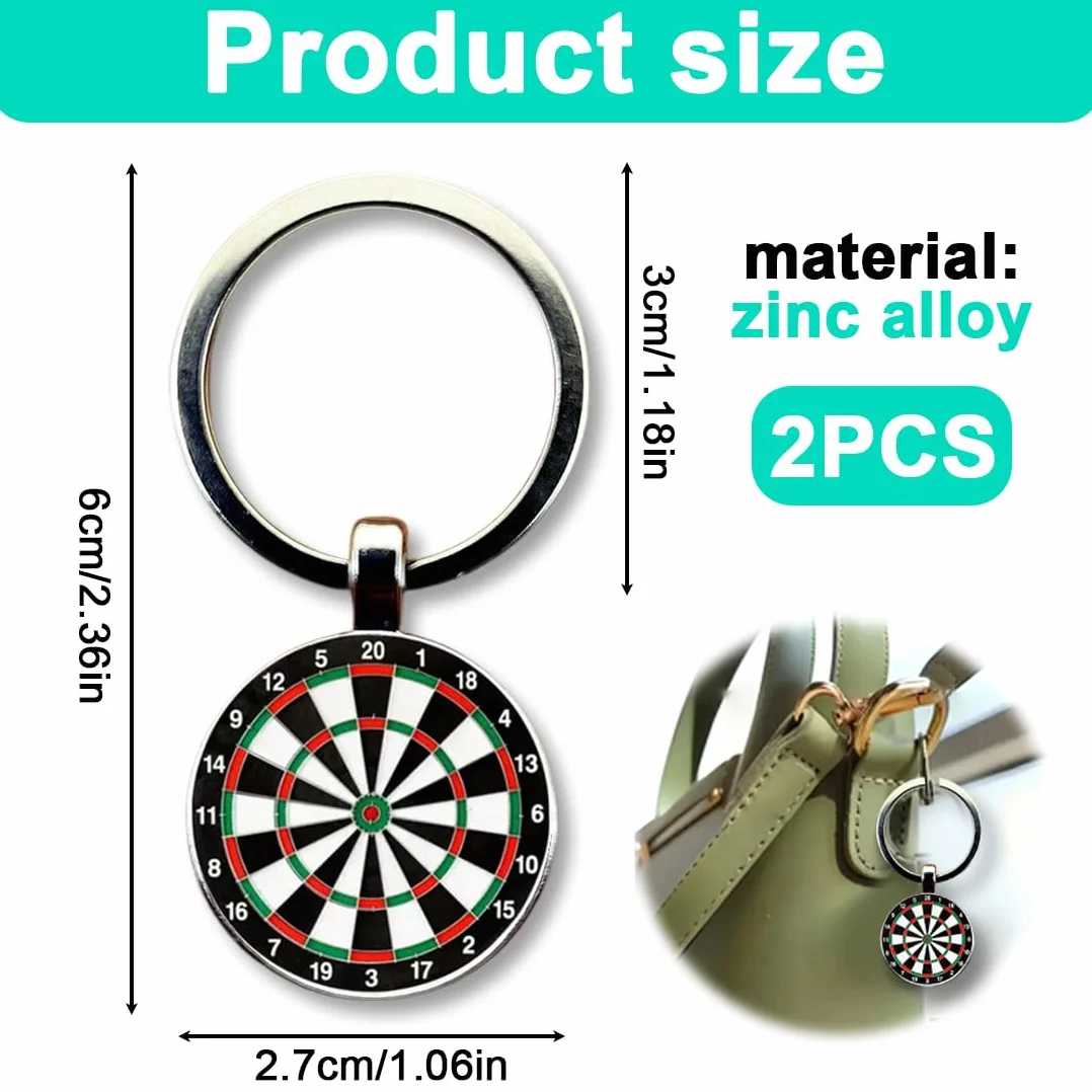 Portachiavi Darts Regali Uomo Freccette Accessorio Decorazione