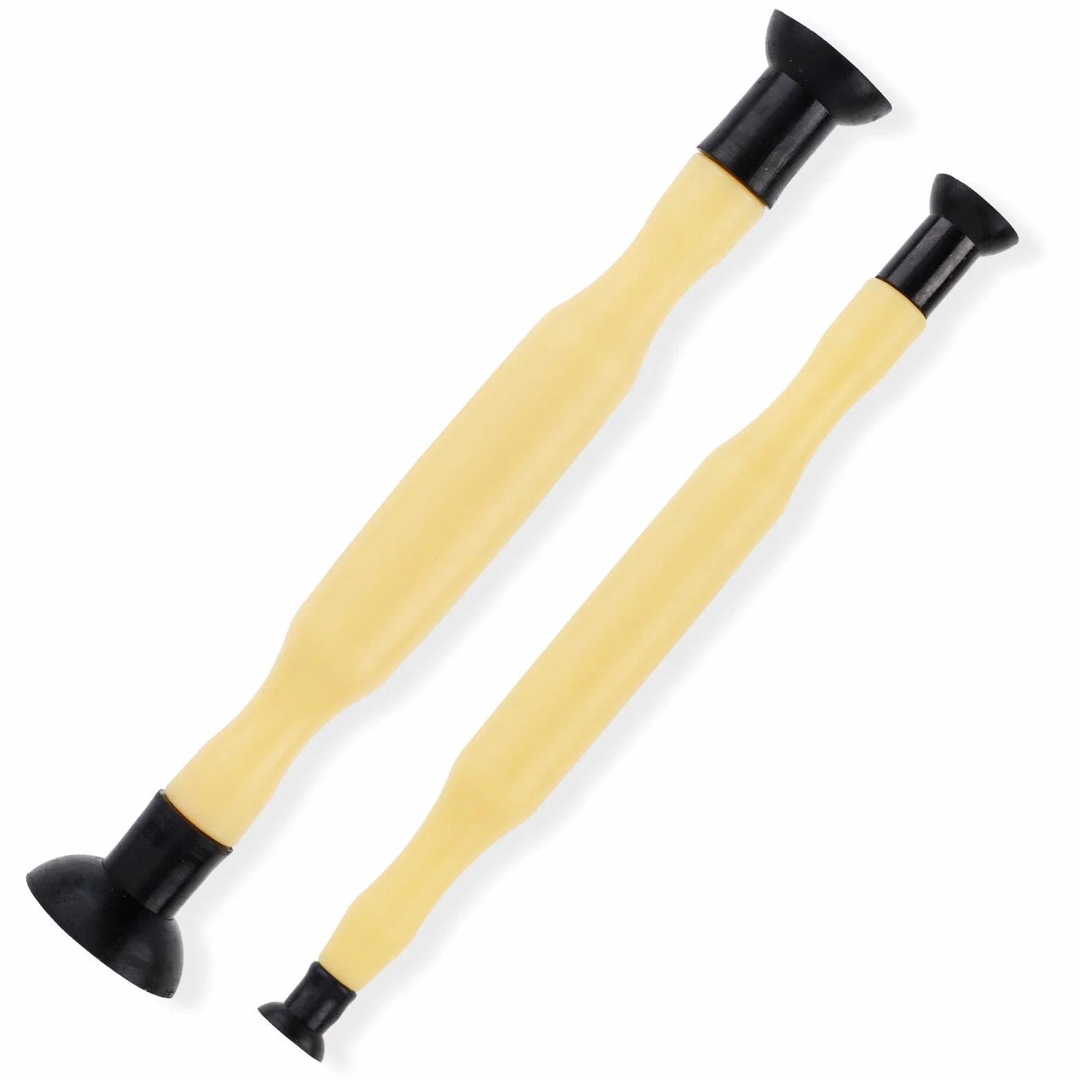 Gosknor 2pz Utensili Lappatura delle Valvole, 2 Dimensioni Utensili Rettifica delle Valvole Durevoli con Ventosa Comoda Maniglia Utensili Compressore Molla Valvole Accessori Manutenzione Riparazione