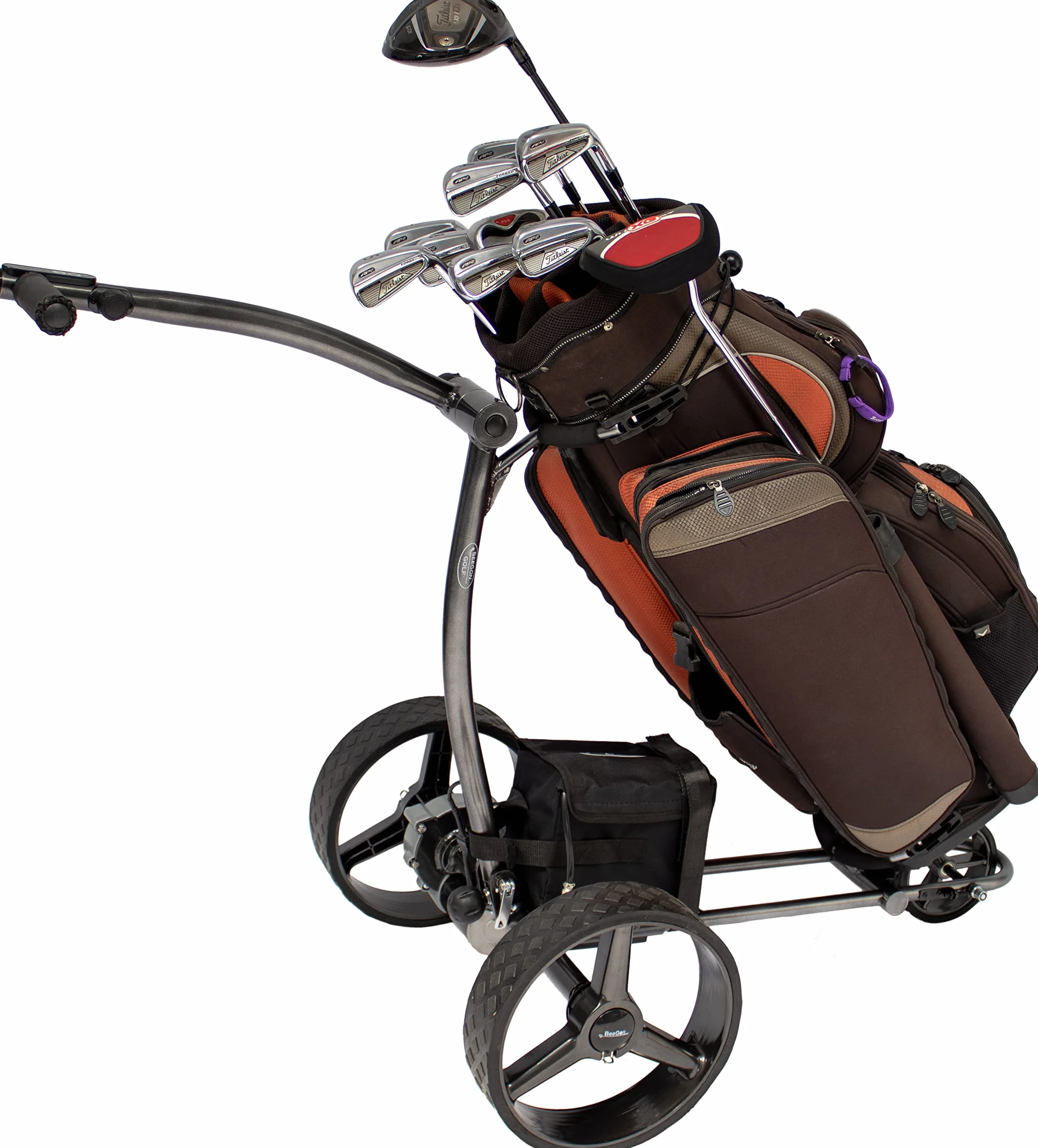 BeeGon Golf Carrello Elettrico GT-X400 PRO Antracite 33 Ah