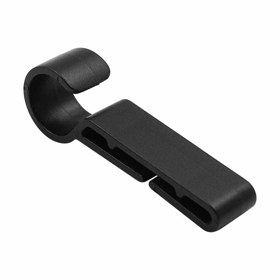 Clip per Casco Antiscivolo a Bordo Stretto 20 Pezzi con Lampada Frontale e Torcia