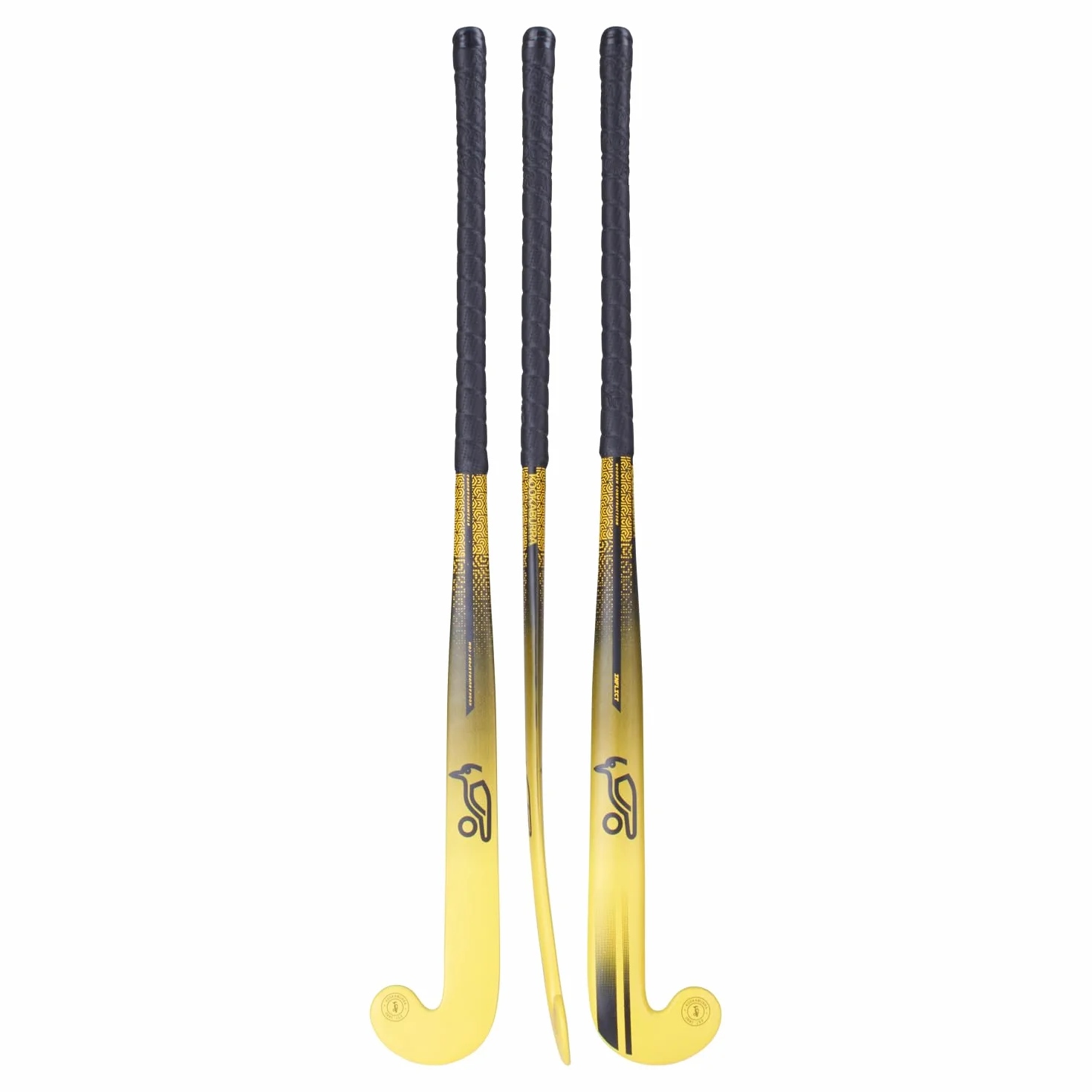 KOOKABURRA Inflict Indoor Hockey Stick, Giallo, 37.5", Light