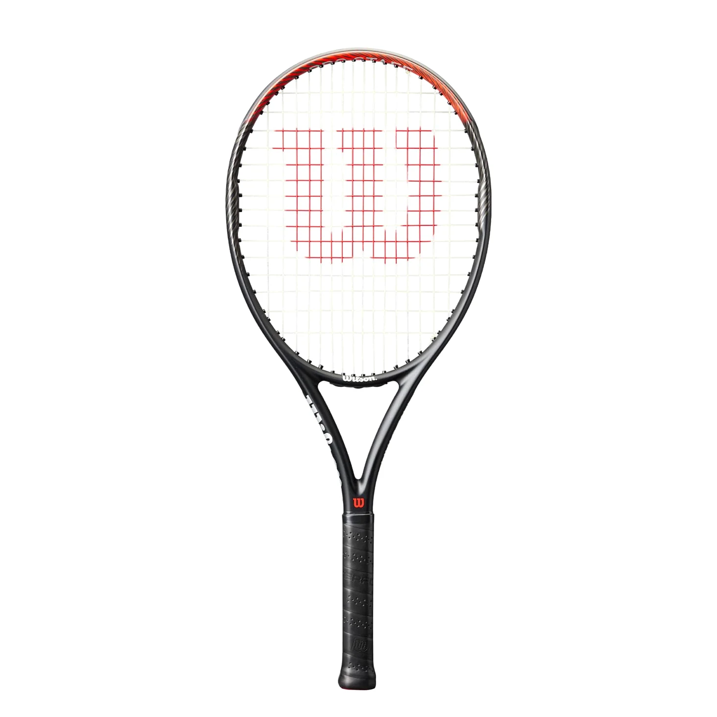 Wilson Racchetta da Tennis Pro Staff Precision Jr 26, Nero/Rosso