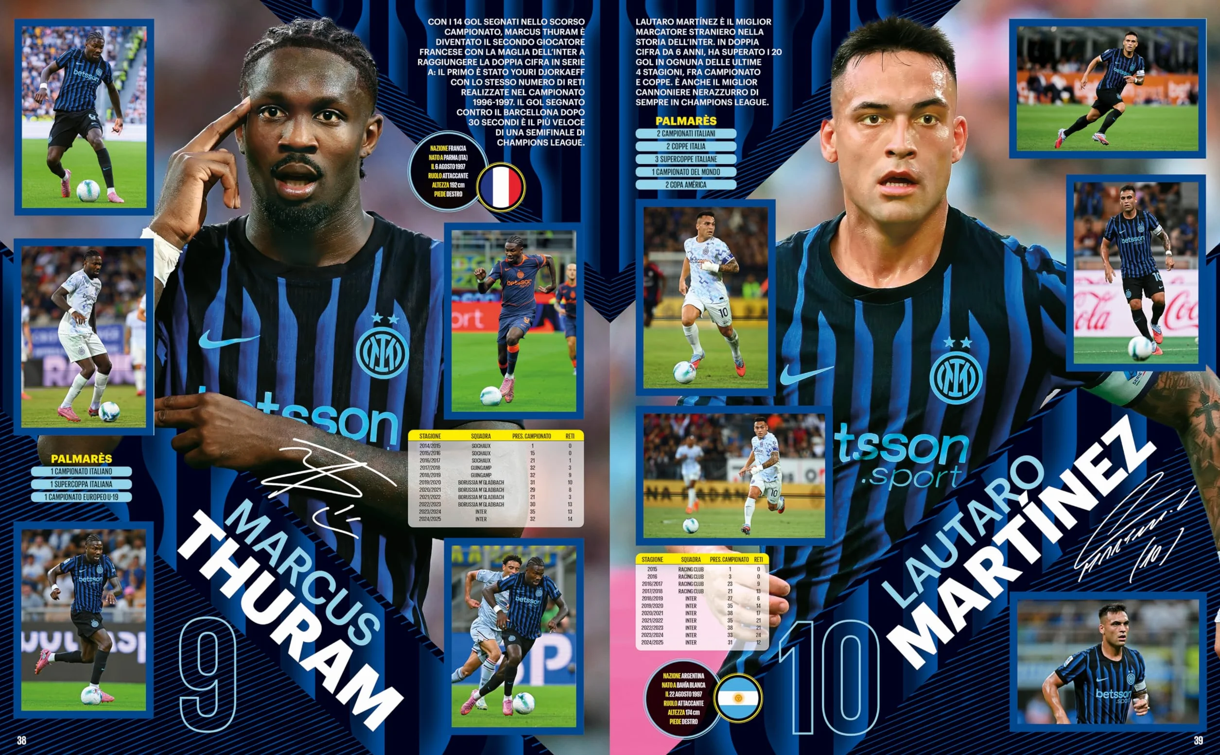 EURO PUBLISHING Album Figurine Inter 2025-2026 Prodotto Ufficiale 274 figurine