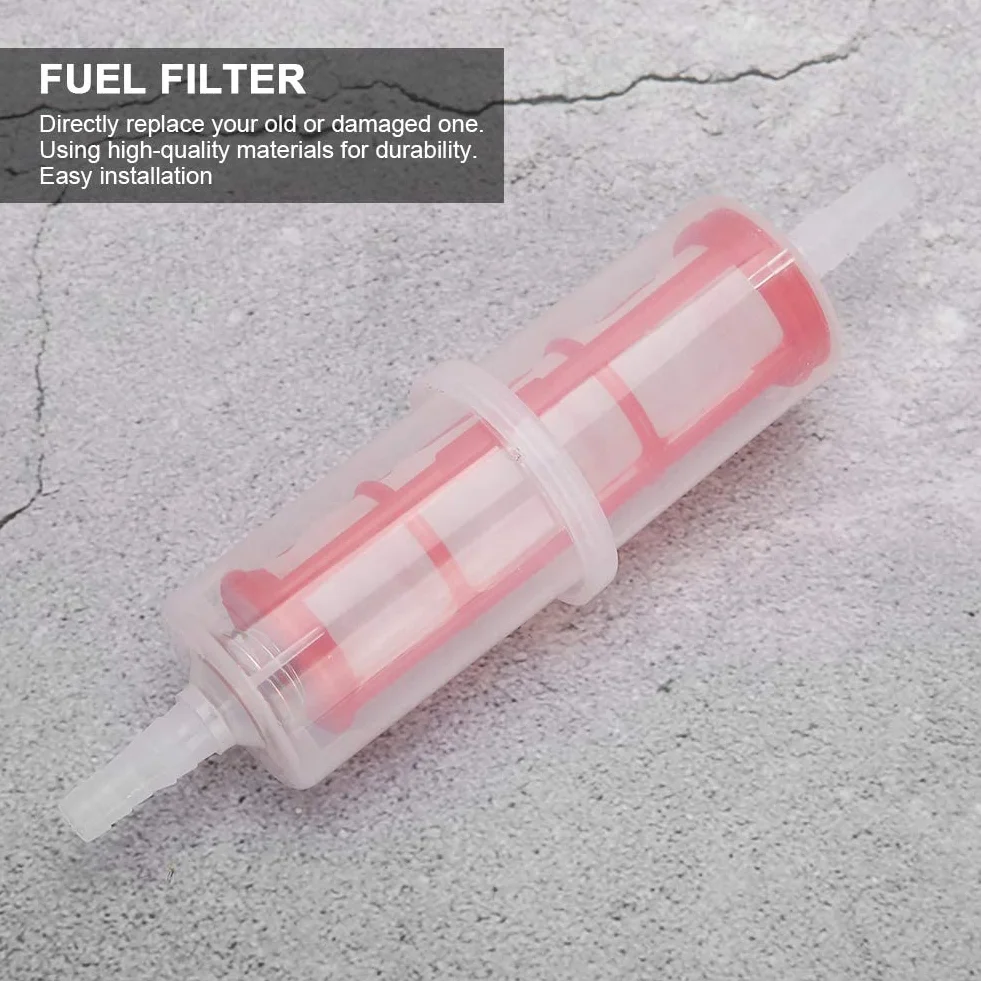 Filtro Benzina Carburante Rapido 5 Pezzi 8mm 10mm per Carrelli Elevatori