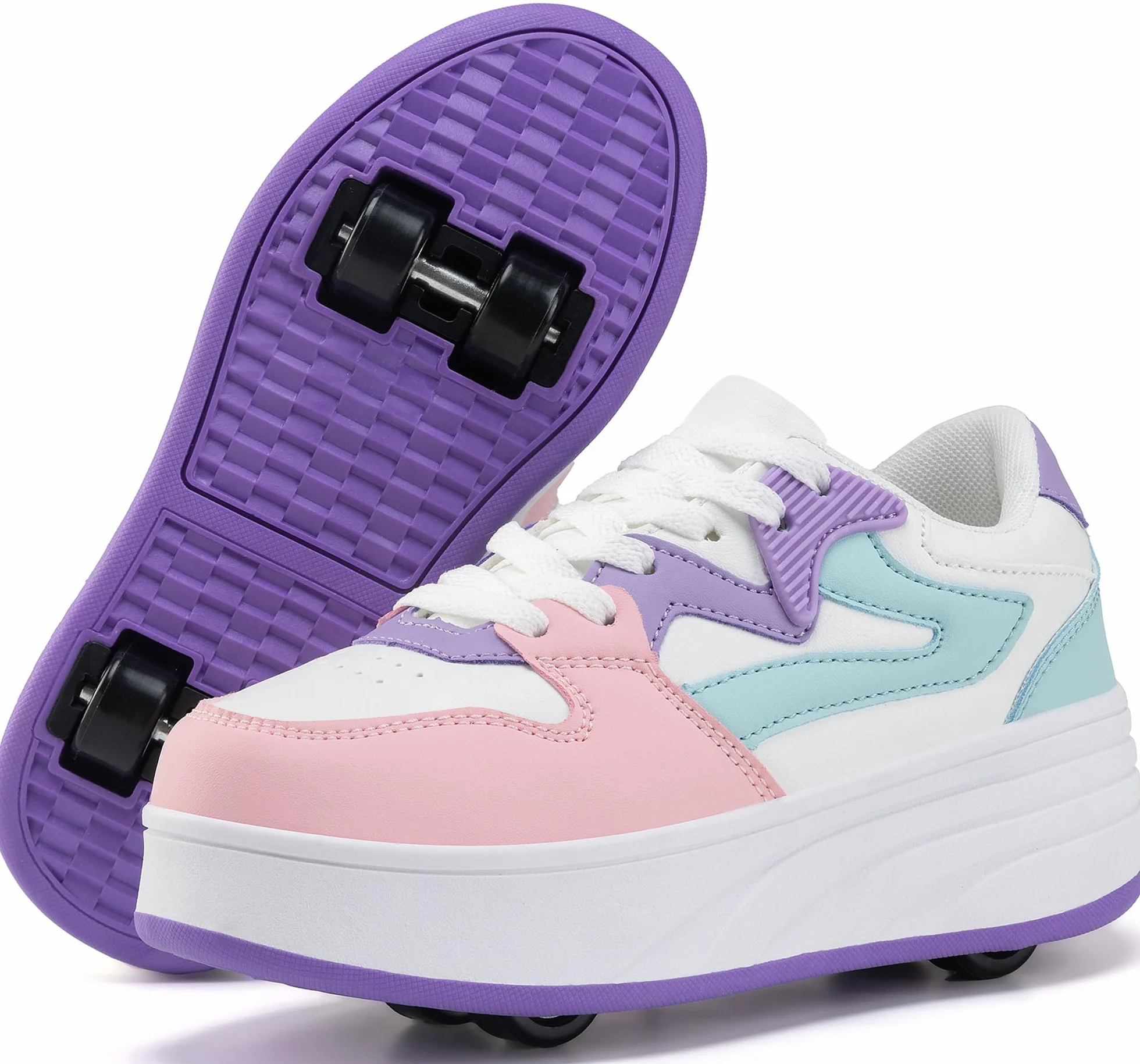 Scarpe da skate bambini con ruote staccabili