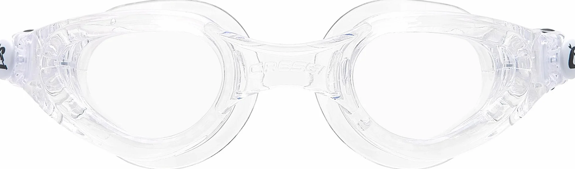 CRESSI Okulary Pływackie TPR Unisex z Zakrzywionymi Soczewkami