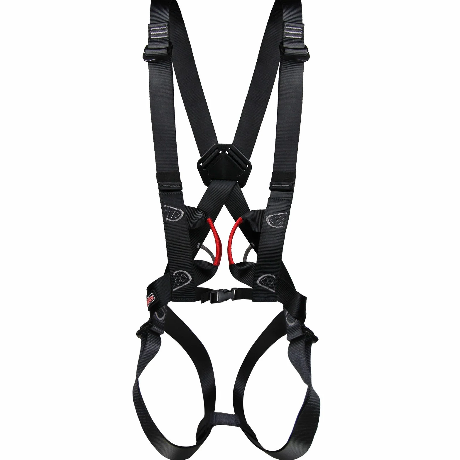 ALPIDEX imbracatura da arrampicata EN 12277 regolabile per adolescenti e adulti