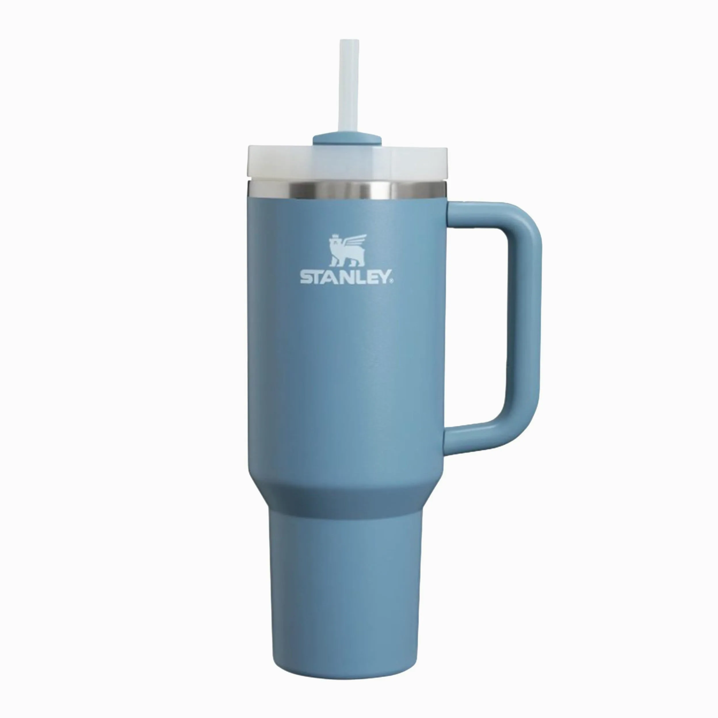 Stanley 1913 Quencher H2.0 Flowstate Borraccia Con Cannuccia 1.2L - Indigo | Freddo Per 11 Ore - Con Ghiaccio Per 48 Ore - Senza BPA - Tazza Termica Con Manico
