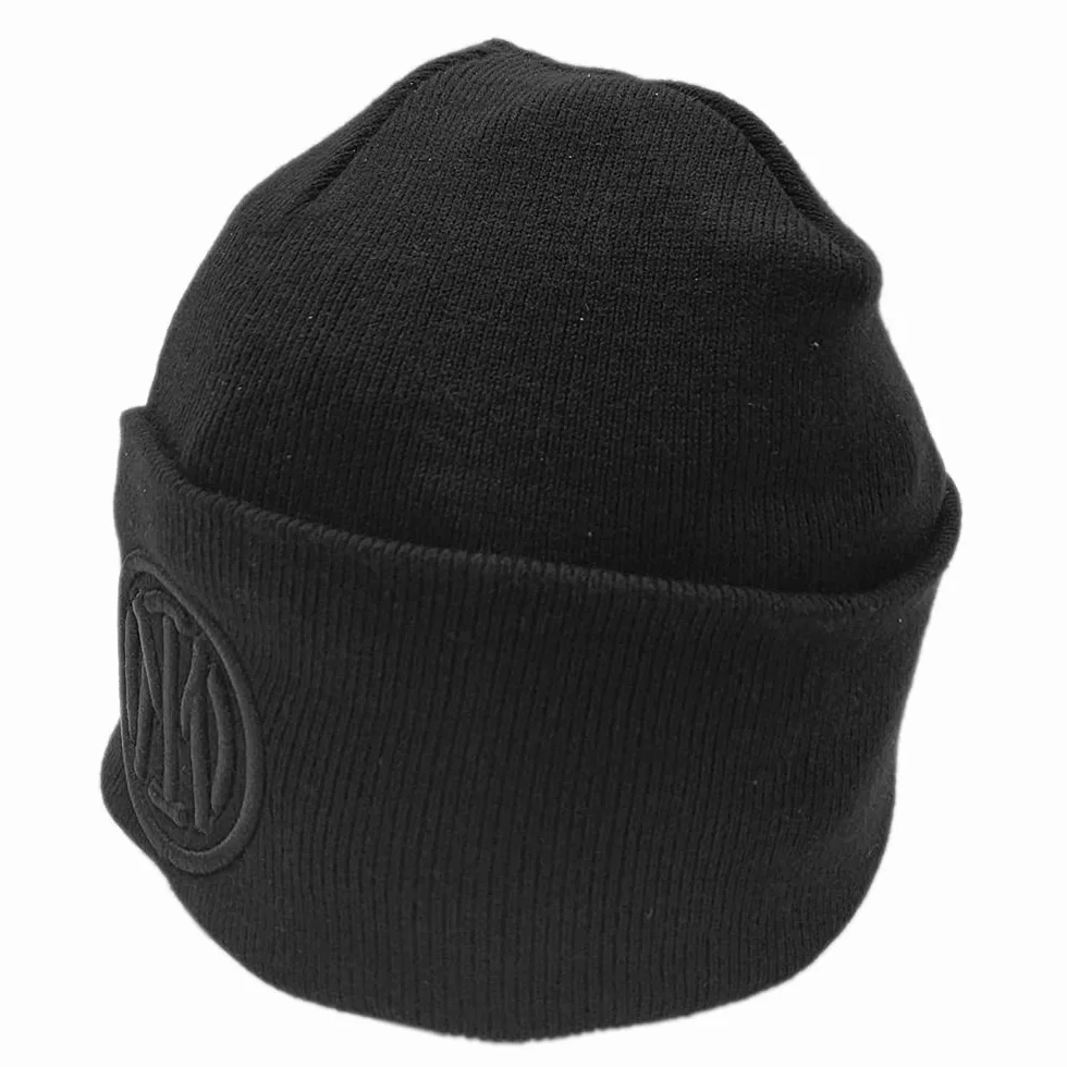 Inter Berretto Unisex-Adulto Nero Free Size