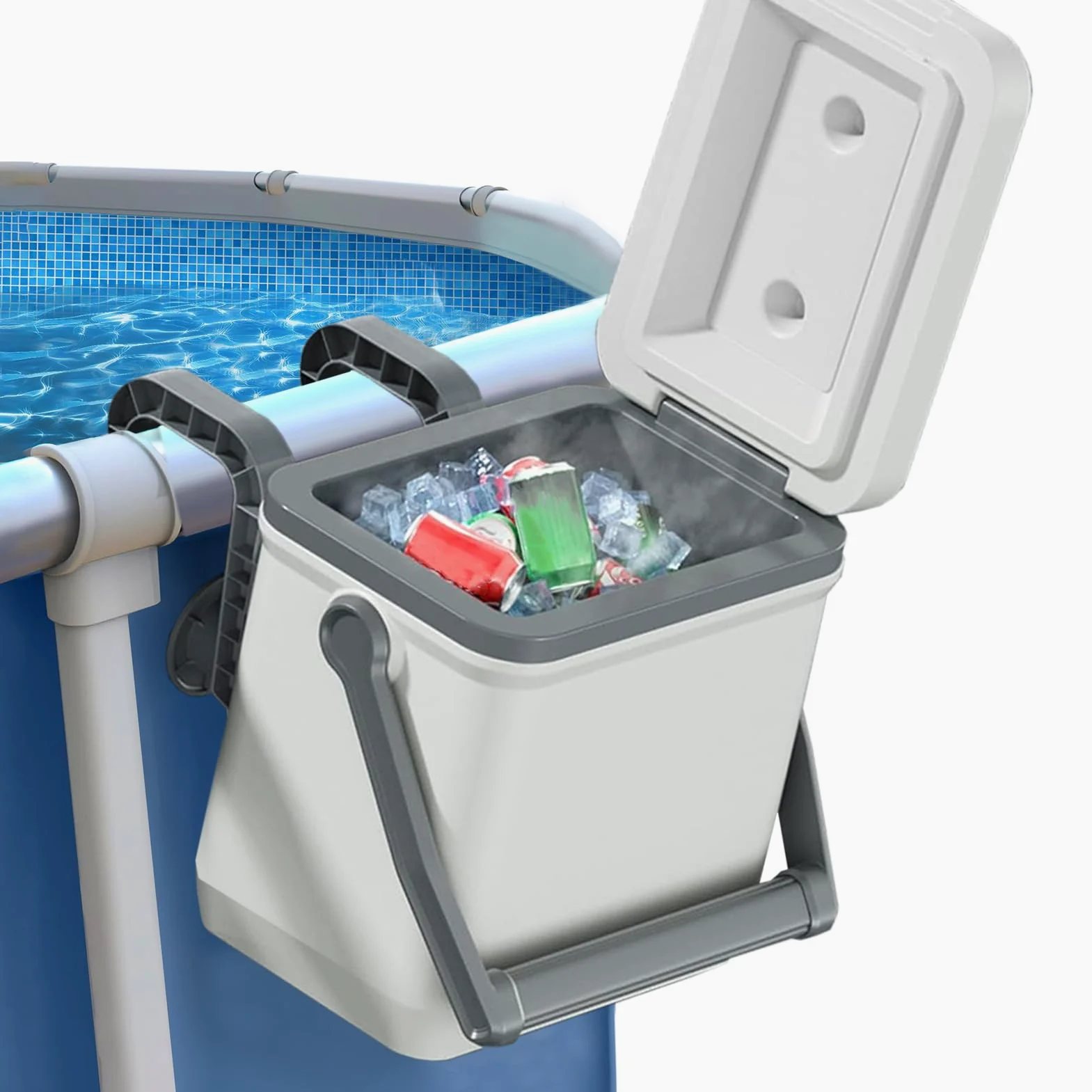 Per Piscina Box Refrigerante Impermeabile Di Grande Capacità | Termica Stagno da Piscina Spiaggia Nuoto Feste Campeggio Picnic Viaggio Giardino Spa