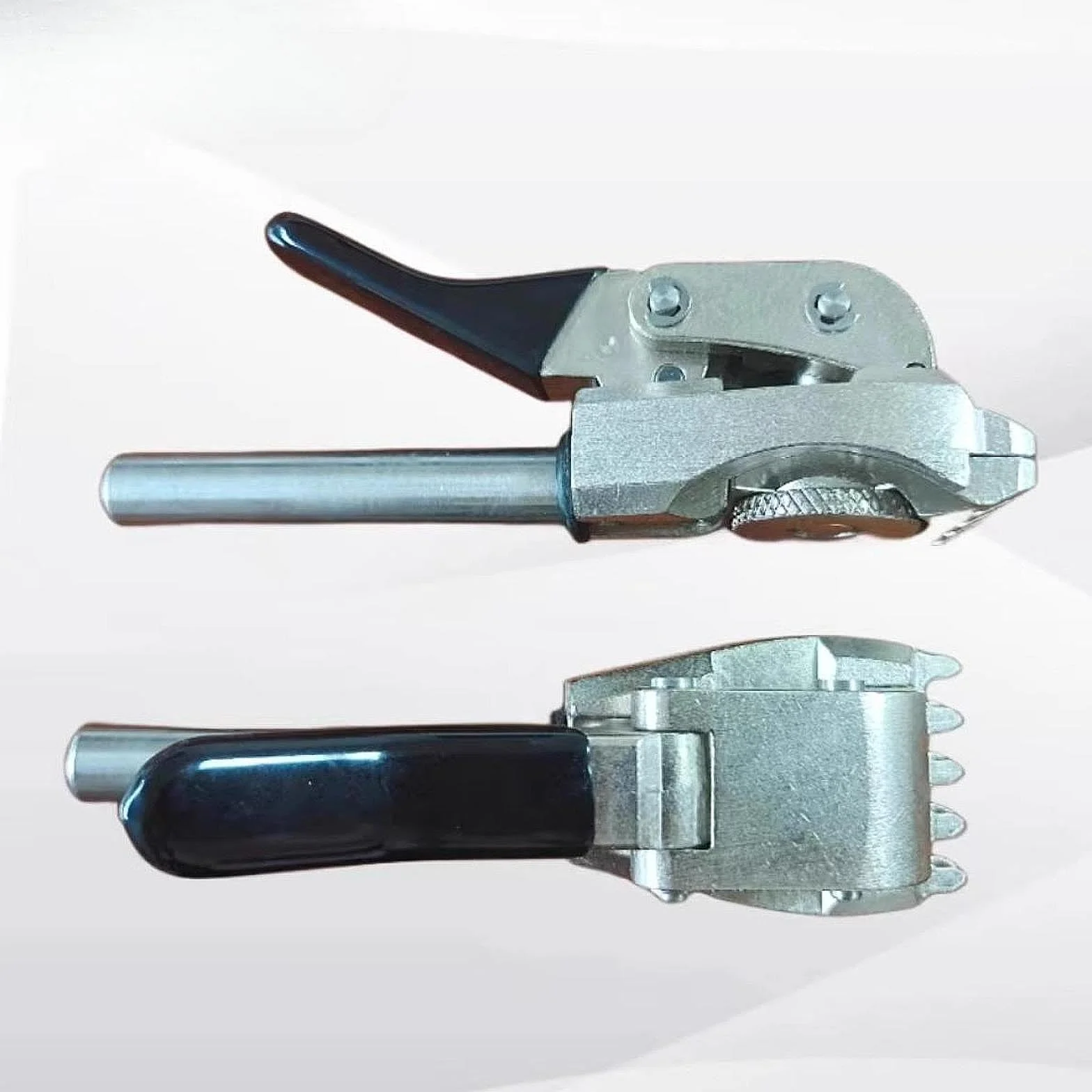Morsetto Volante per Macchina Incordatrice Badminton Tennis, Morsetto Incordatura Racchetta con Posizionamento 5 Denti, Trama Antiscivolo