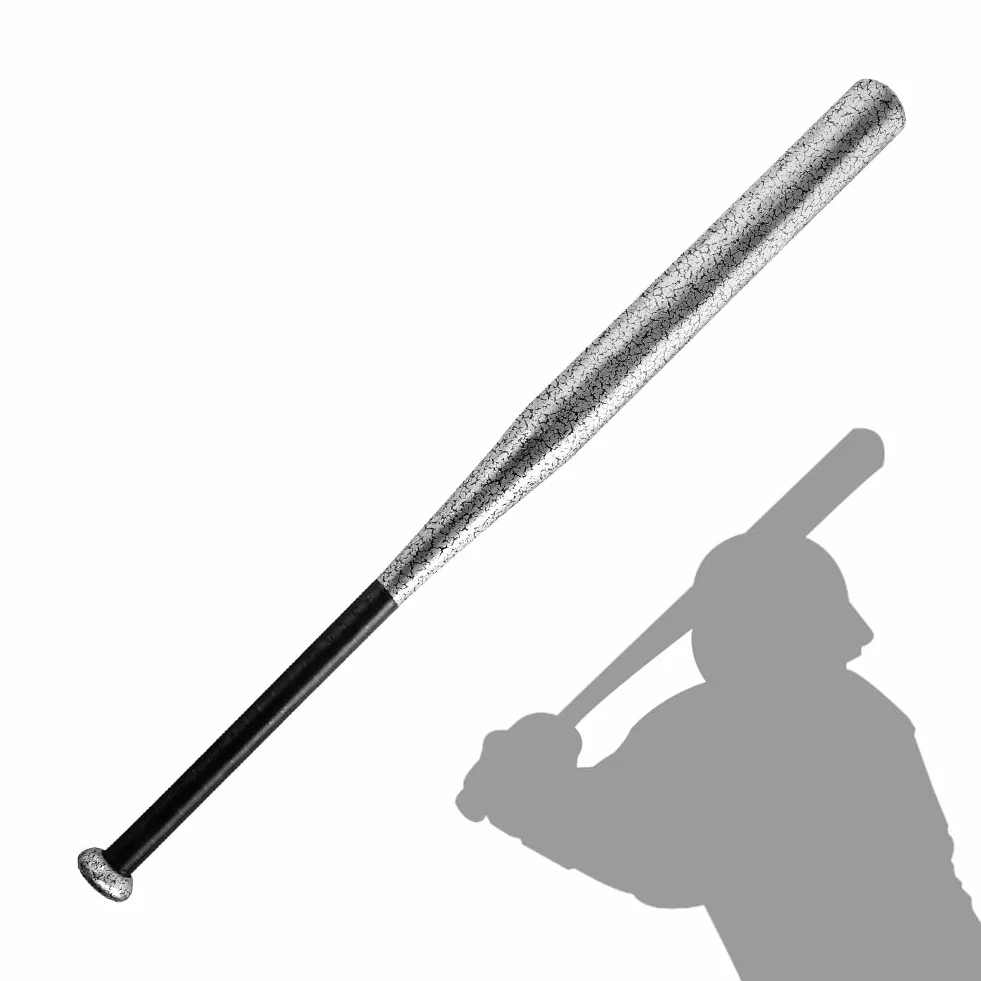 Mazza da baseball in acciaio con custodia per il trasporto