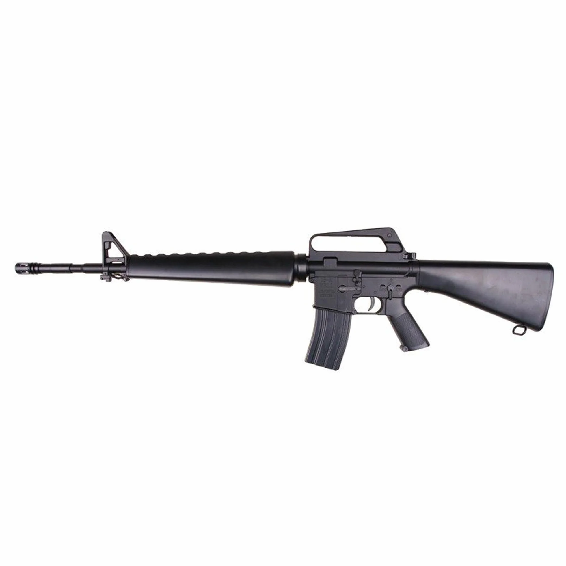 Fucile Airsoft M16-A2 Molla Singolo Plastica Alta Resistenza Nero 0,5 Joule