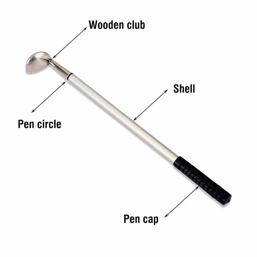 Set di Penne da Golf 3pcs Pen Set per Appassionati Regali Aziendali