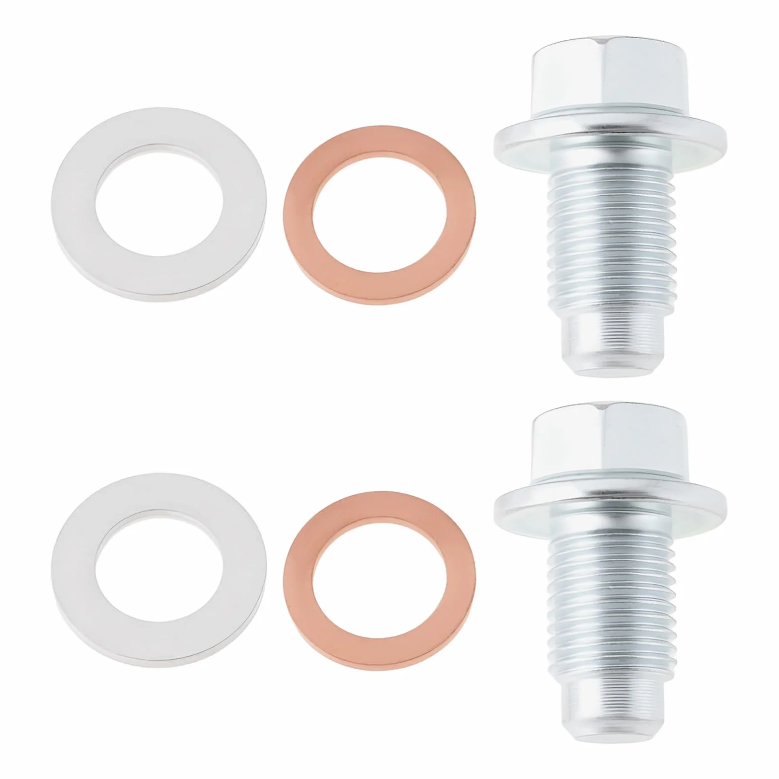 2x Bullone Per Tappo Di Scarico Dell'olio Per Auto M12x1,25 90341-12032 Compatibile Con Citroen C1 Compatibile Con Peugeot 107/108 6822.ER