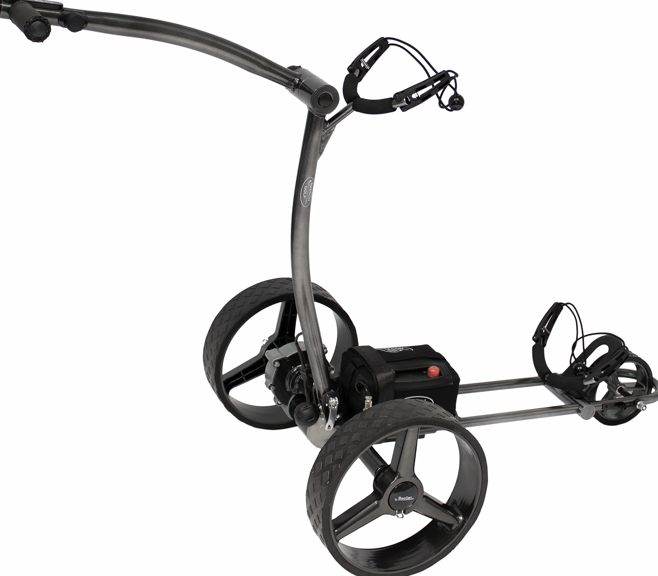 BeeGon Golf Carrello Elettrico GT-X400 PRO Antracite Batteria Litio 20 Ah