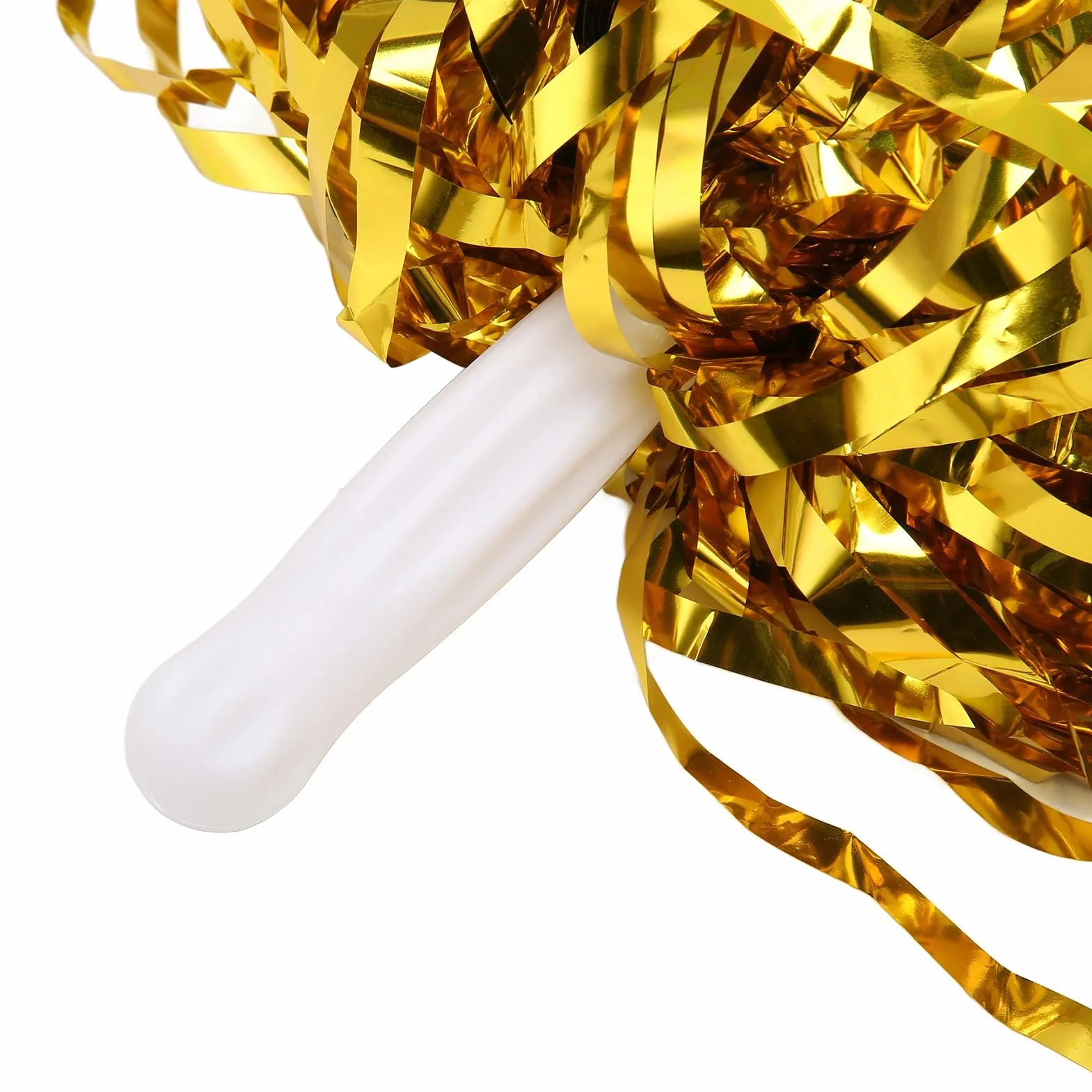 24 PON PON Metallici da Cheerleader per Bambini, Morbidi Fogli da 12 Pollici, Feste Sportive