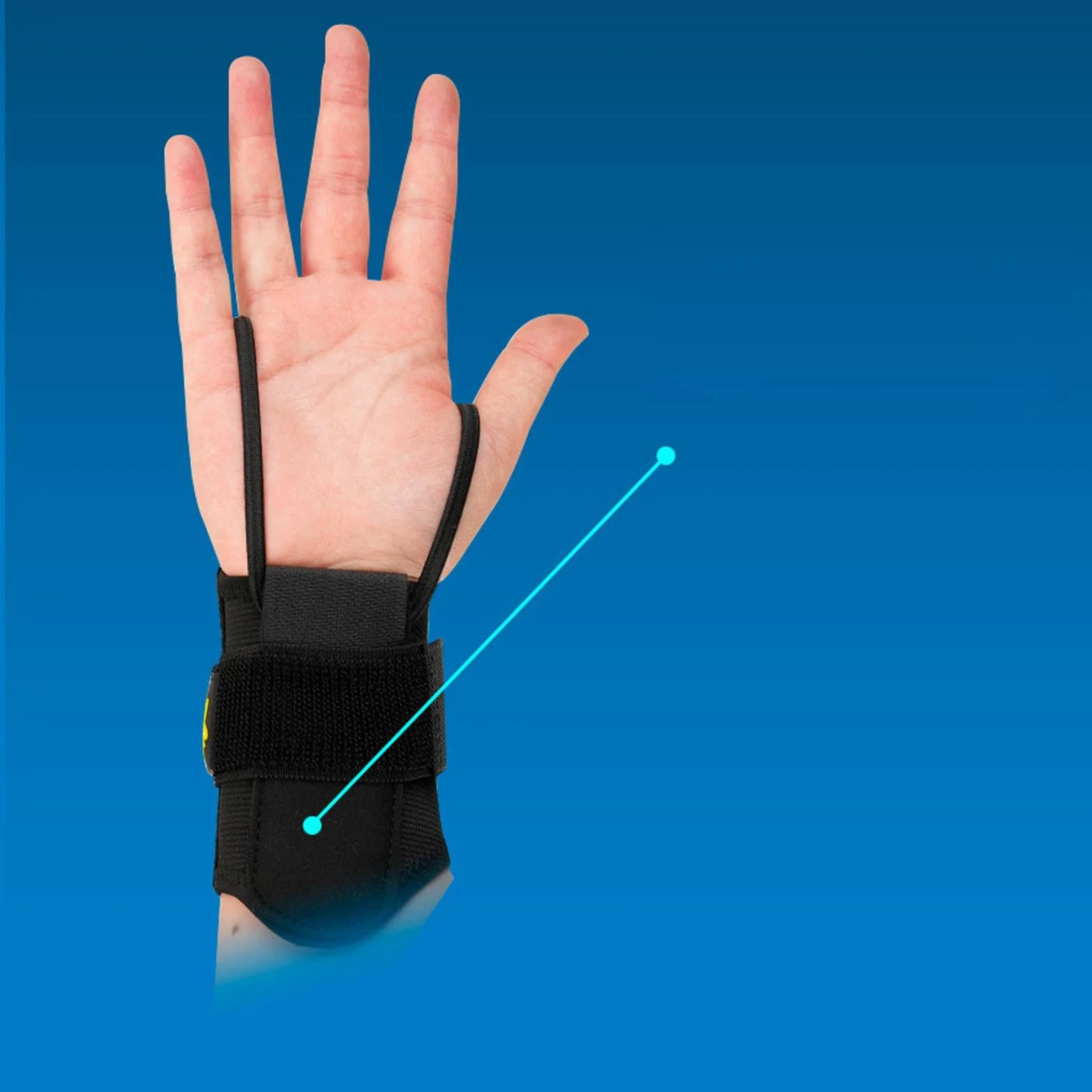 Oshhni Guanti da Biliardo Polsino per Allenamento Accessori Sport Adulti