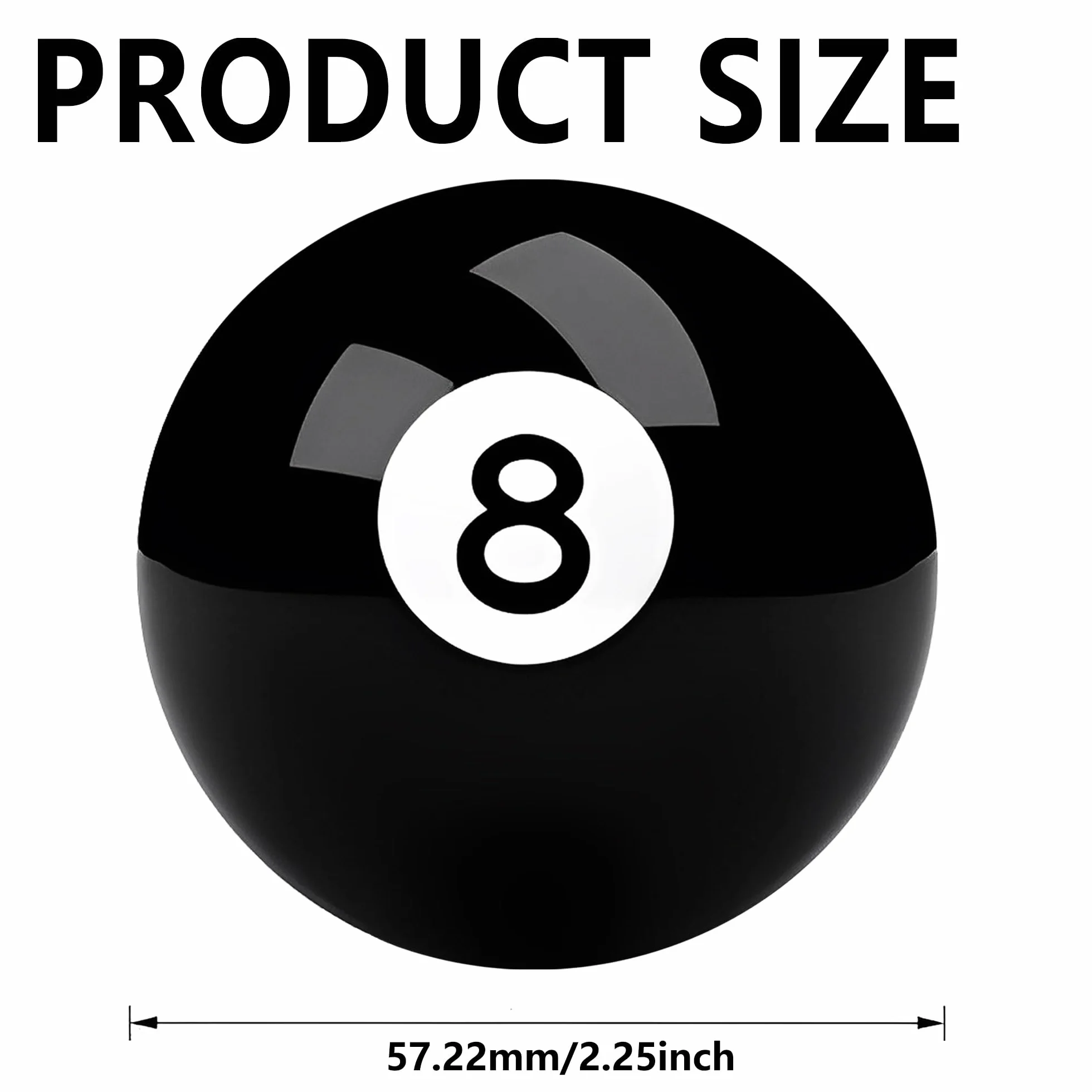 Palle Da Biliardo In Resina 57.2mm Multicolore Americane Pois e Strisce